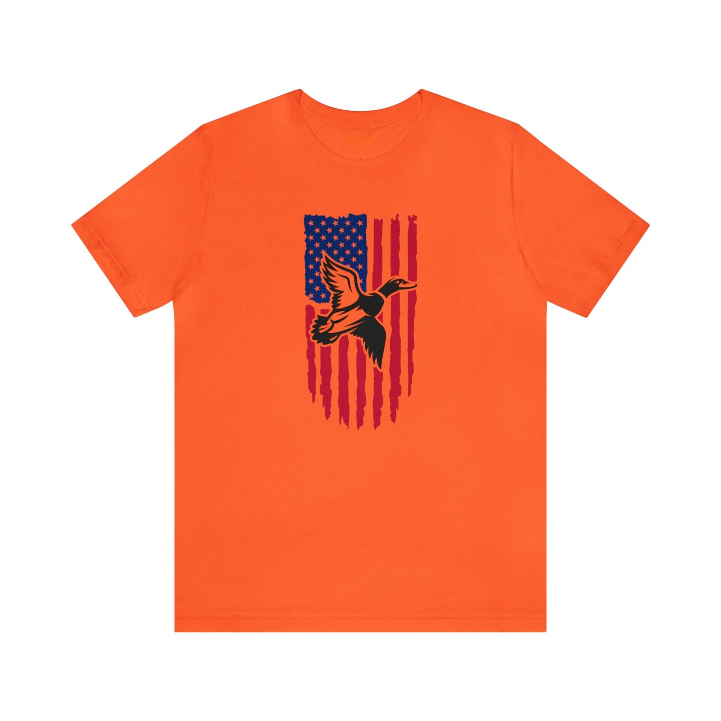 Duck Flying American Flag T-Shirt