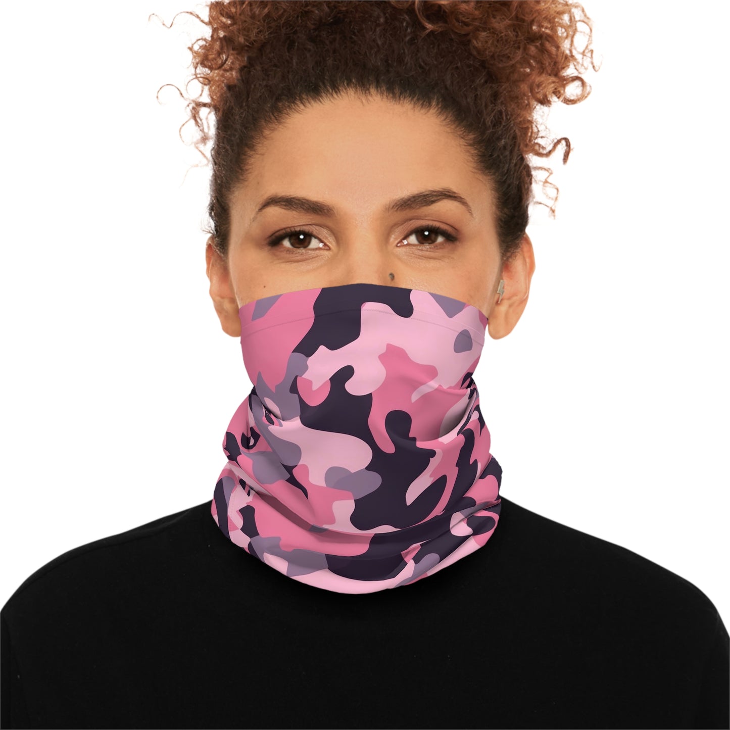 Pink Camo Neck Gaiter