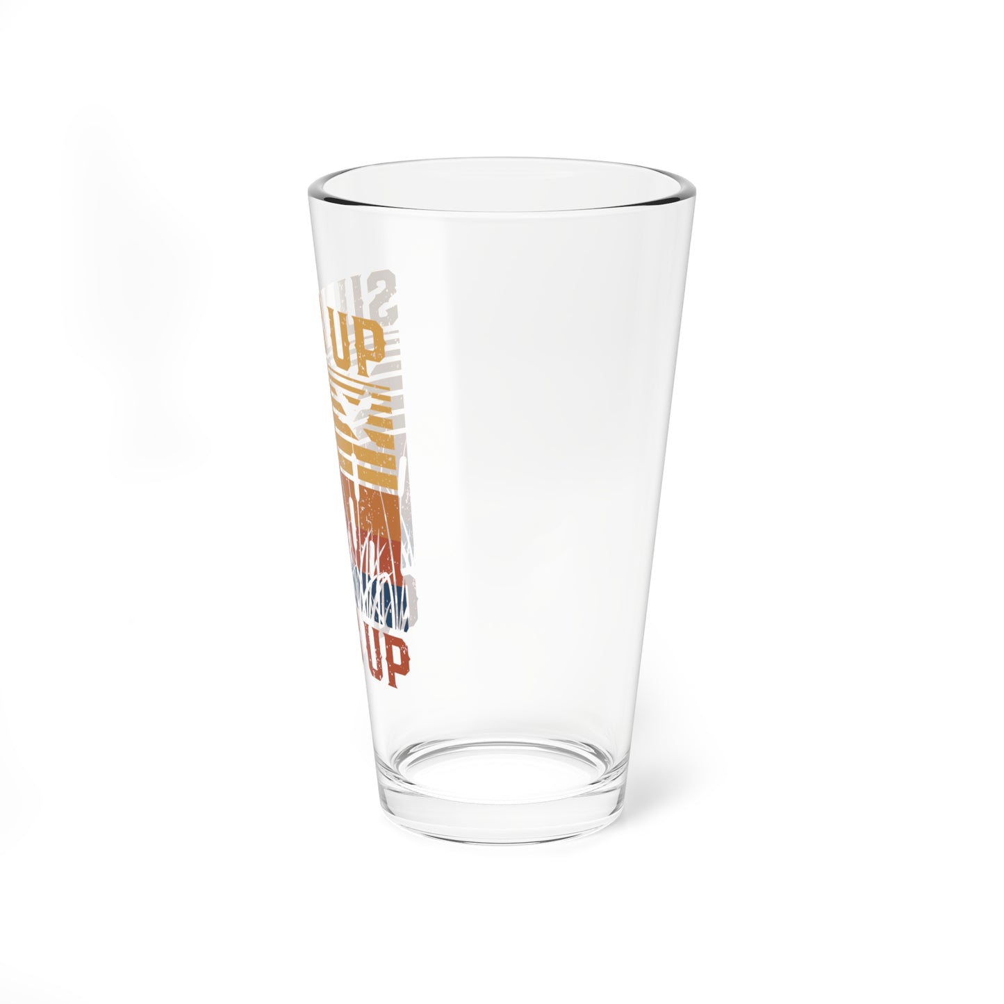 Suns Up Guns Up Duck Hunting Pint Glass