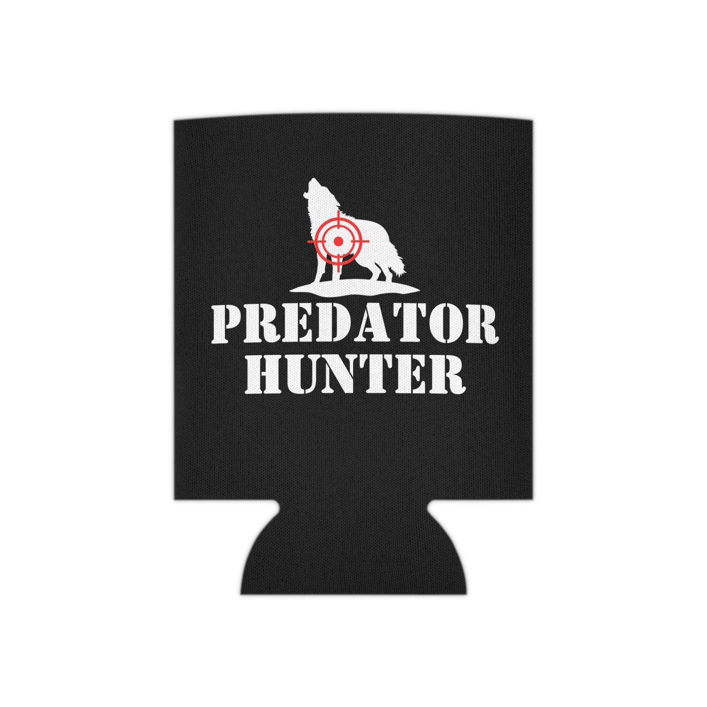 Predator Hunter Coyote Red Scope Can Cooler