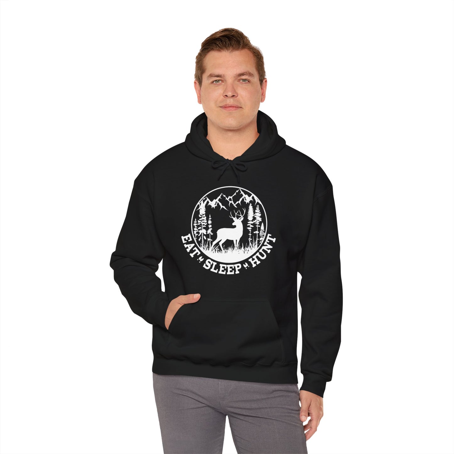 Eat Sleep Hunt Hooded Sweatshirt