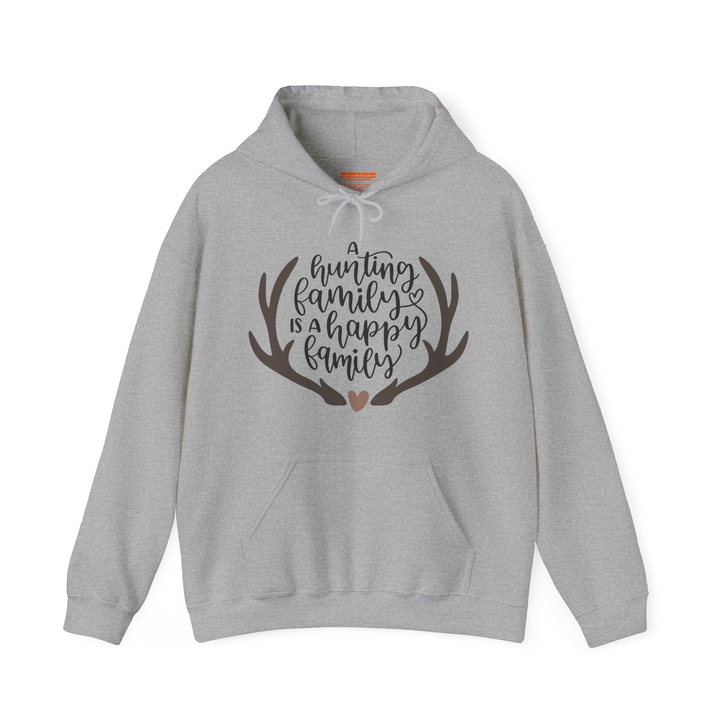 A Hunting Family Is A Happy Family Hooded Sweatshirt