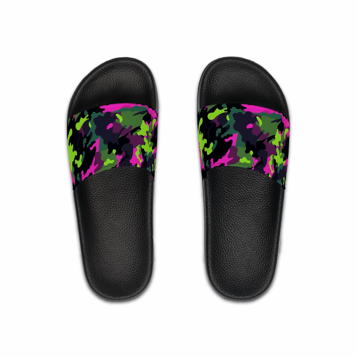 Neon Camo Slides