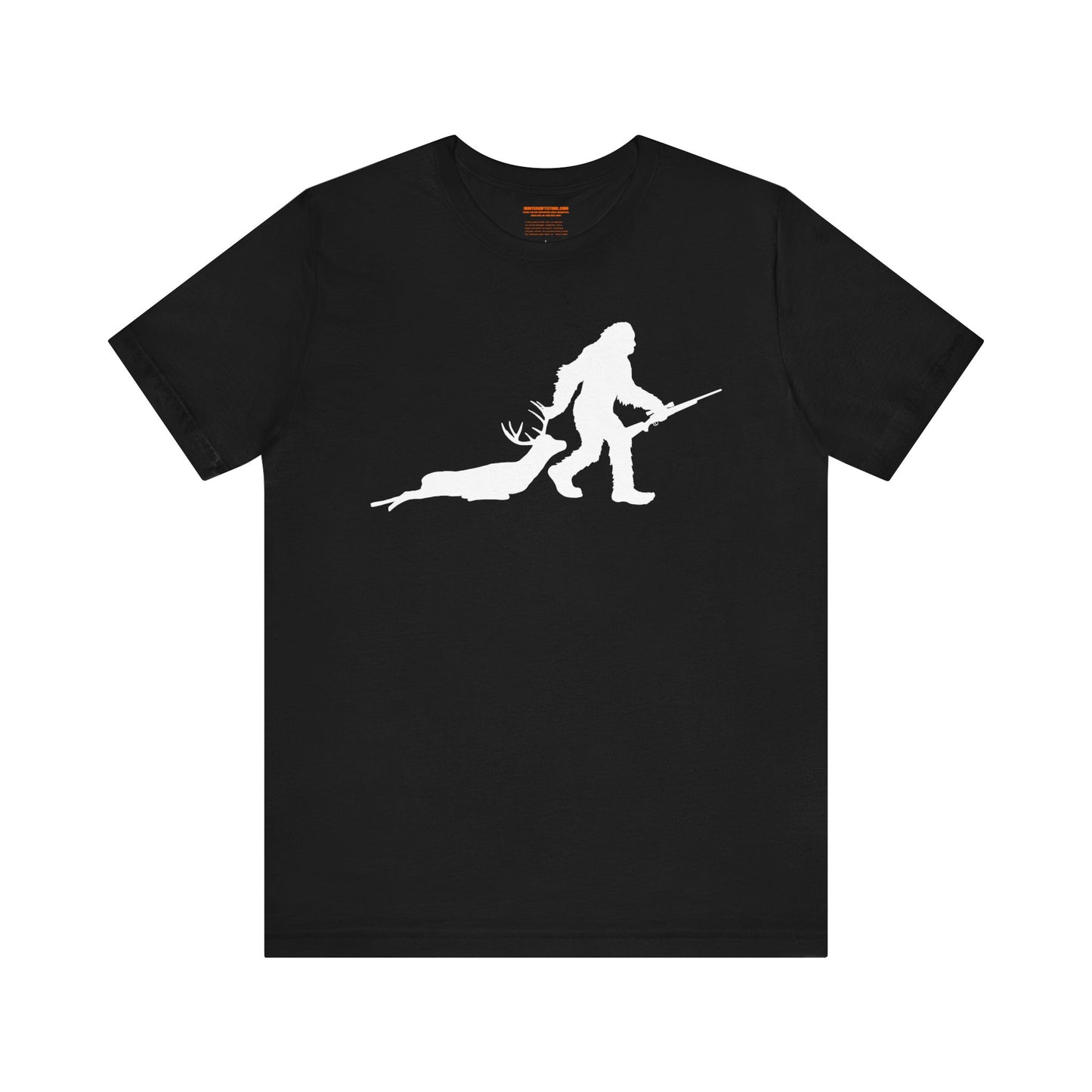 Bigfoot Dragging Deer T-Shirt