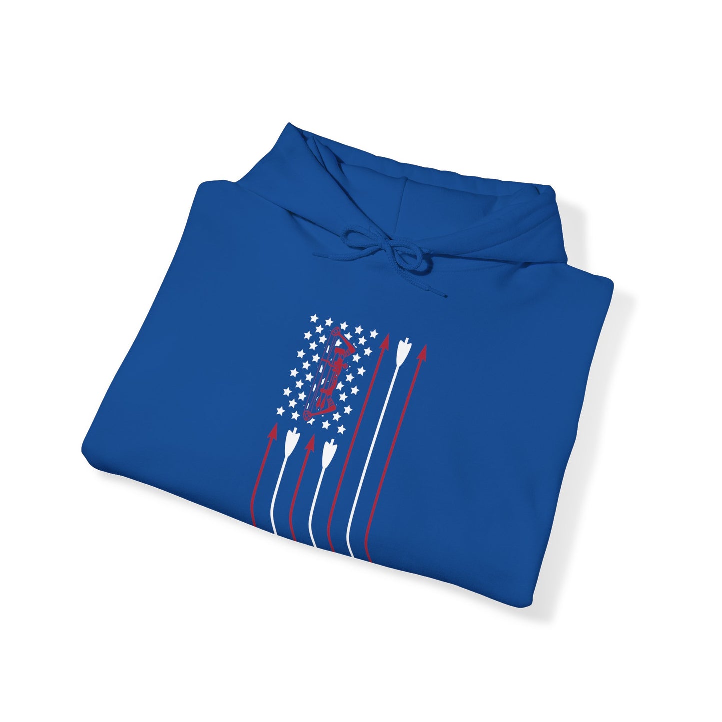 Bow and Arrow Flag Hooded Sweatshirt