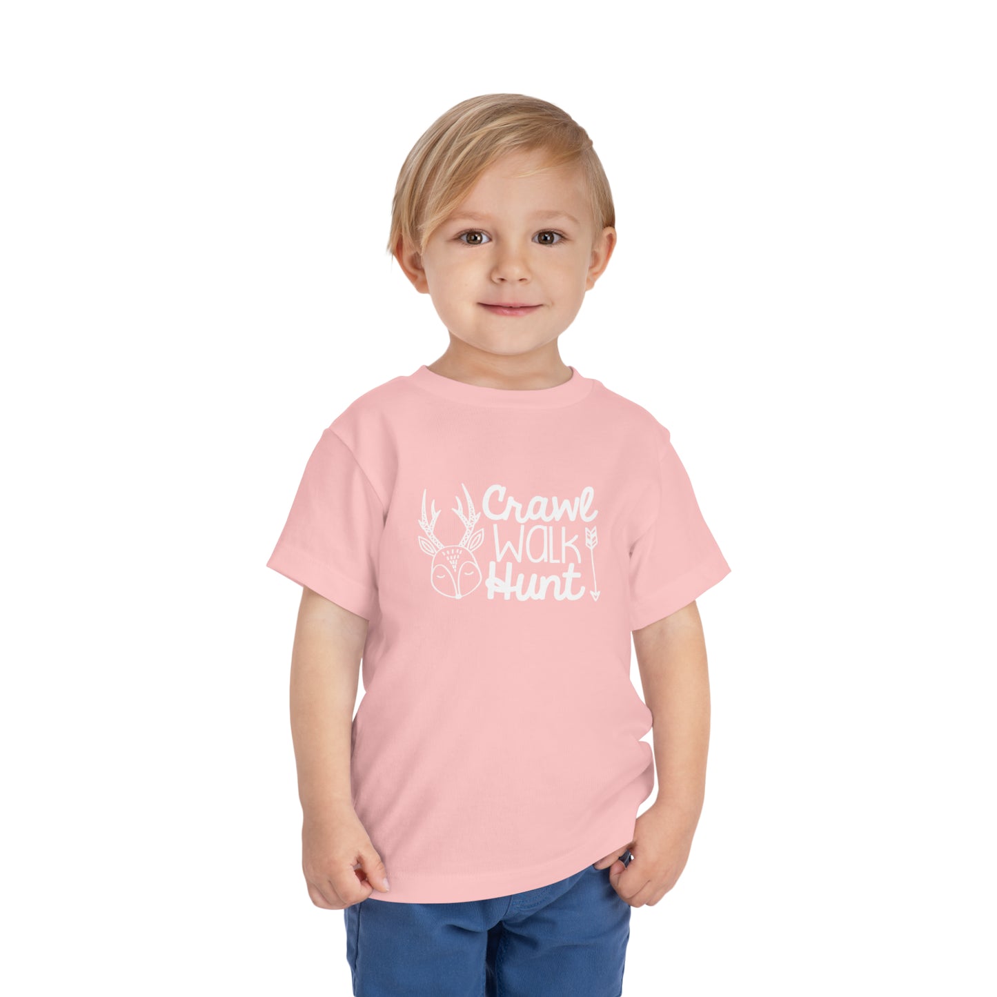 Crawl Walk Hunt Toddler T-Shirt