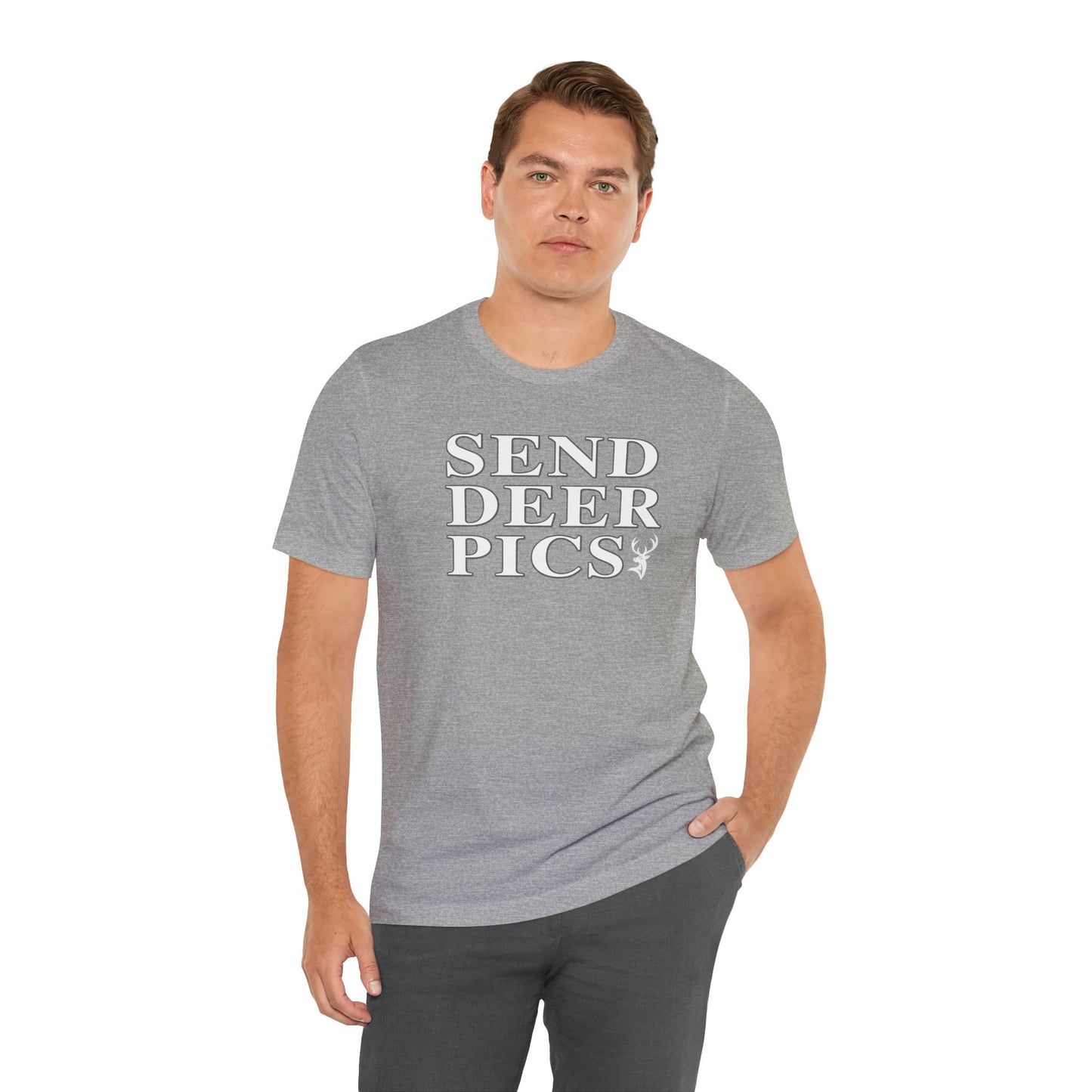 Send Deer Pics White T-Shirt