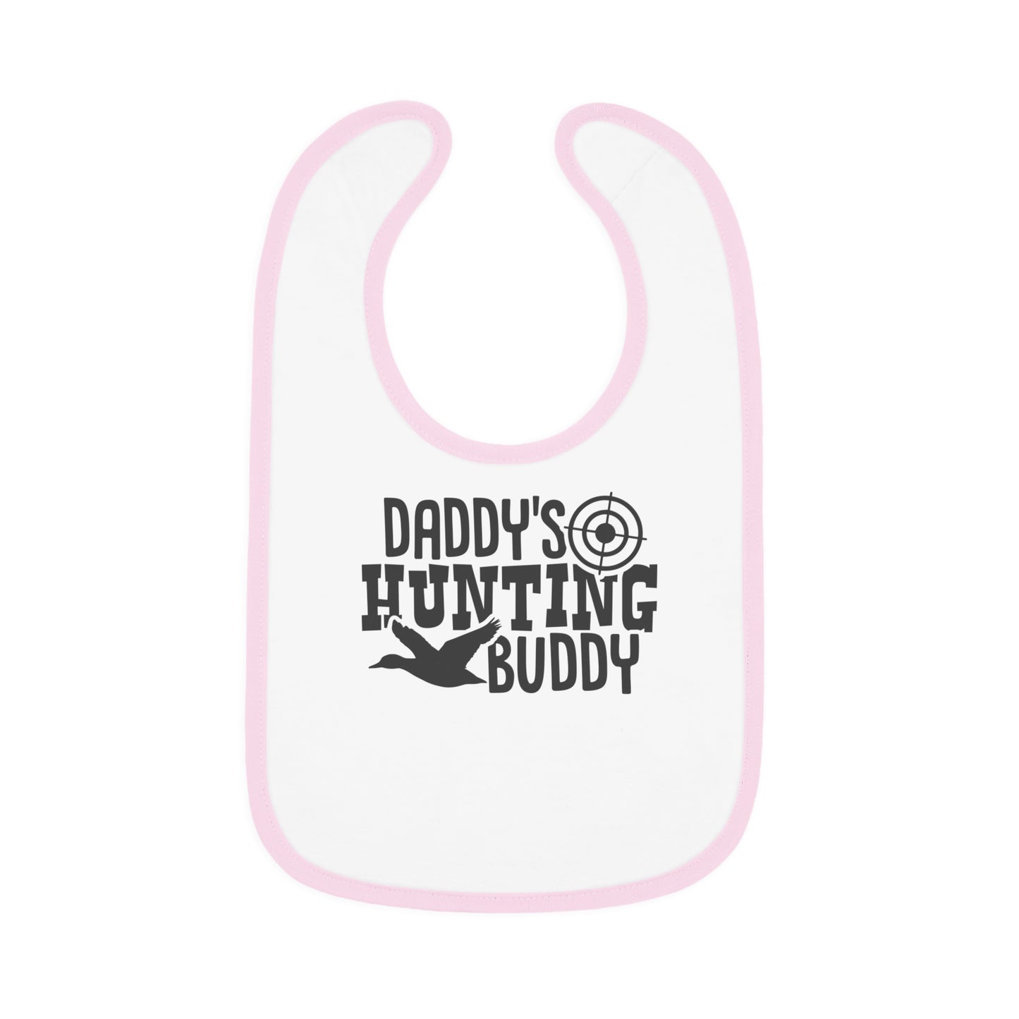 Daddy's Hunting Buddy Baby Jersey Bib