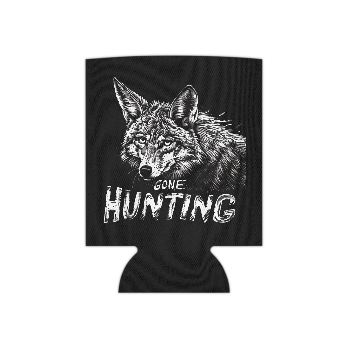 Gone Coyote Hunting Can Cooler