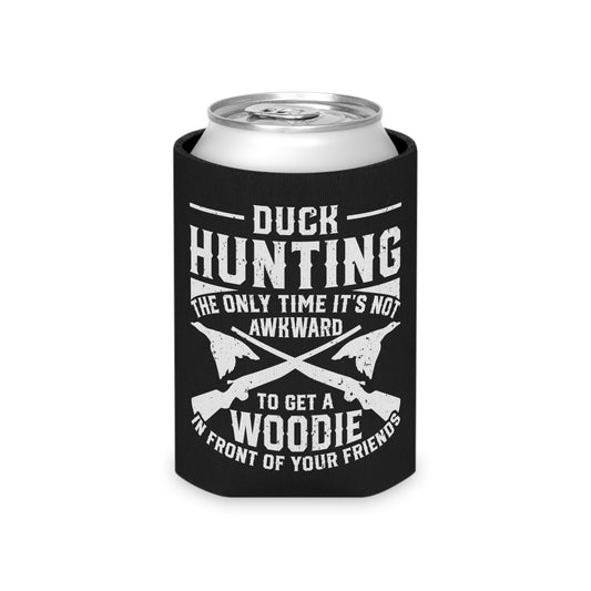 Duck Hunting Funny Can Cooler