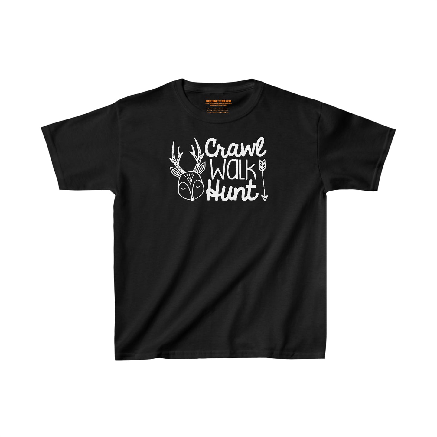 Crawl Walk Hunt Kids T-Shirt