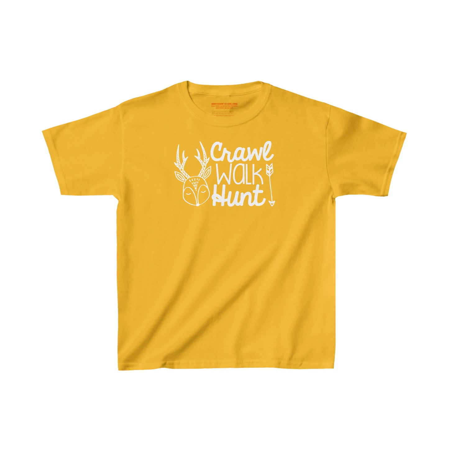 Crawl Walk Hunt Kids T-Shirt