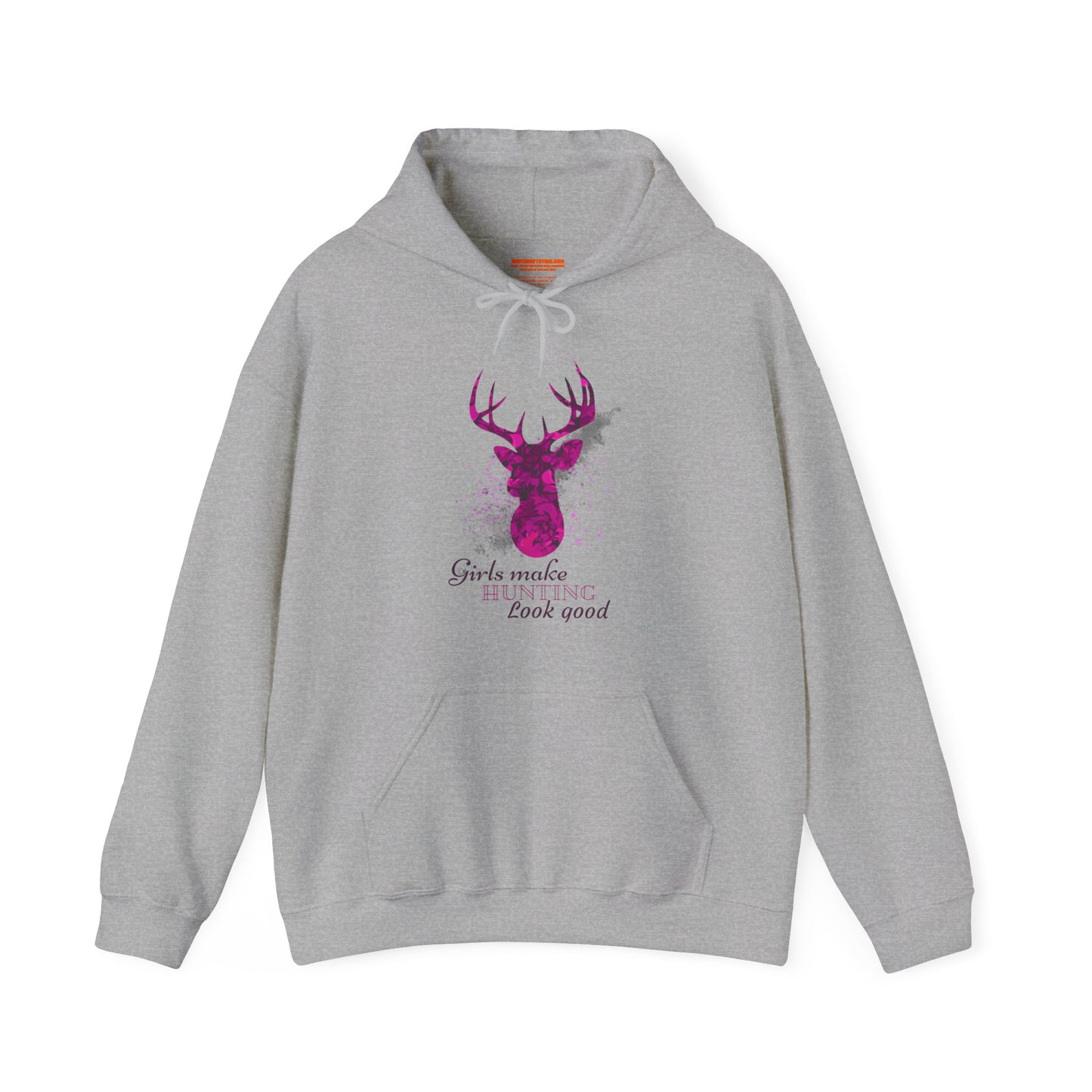 Girls Make Hunting Look Good Hooded Sweatshirt