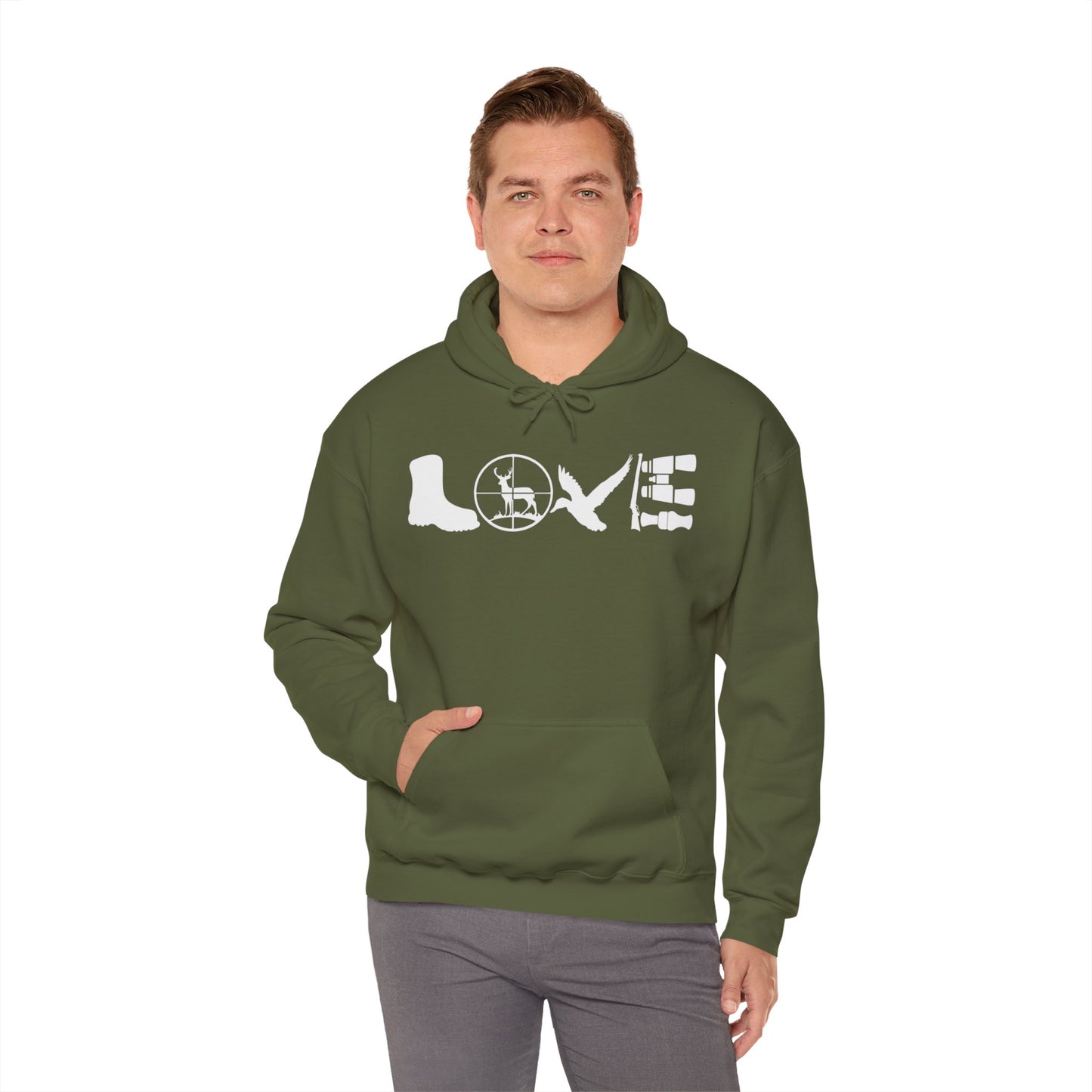 Love Hunting Hooded Sweatshirt