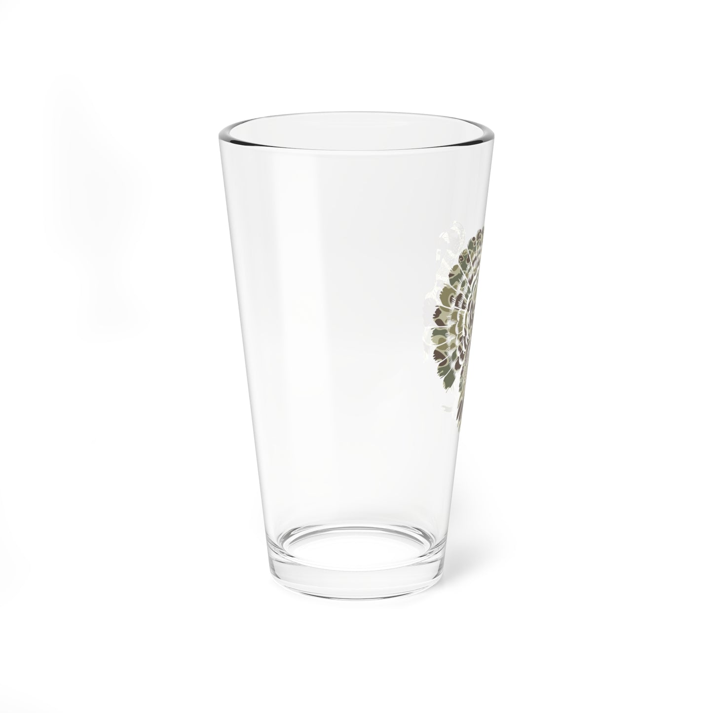 Camo Turkey  Pint Glass