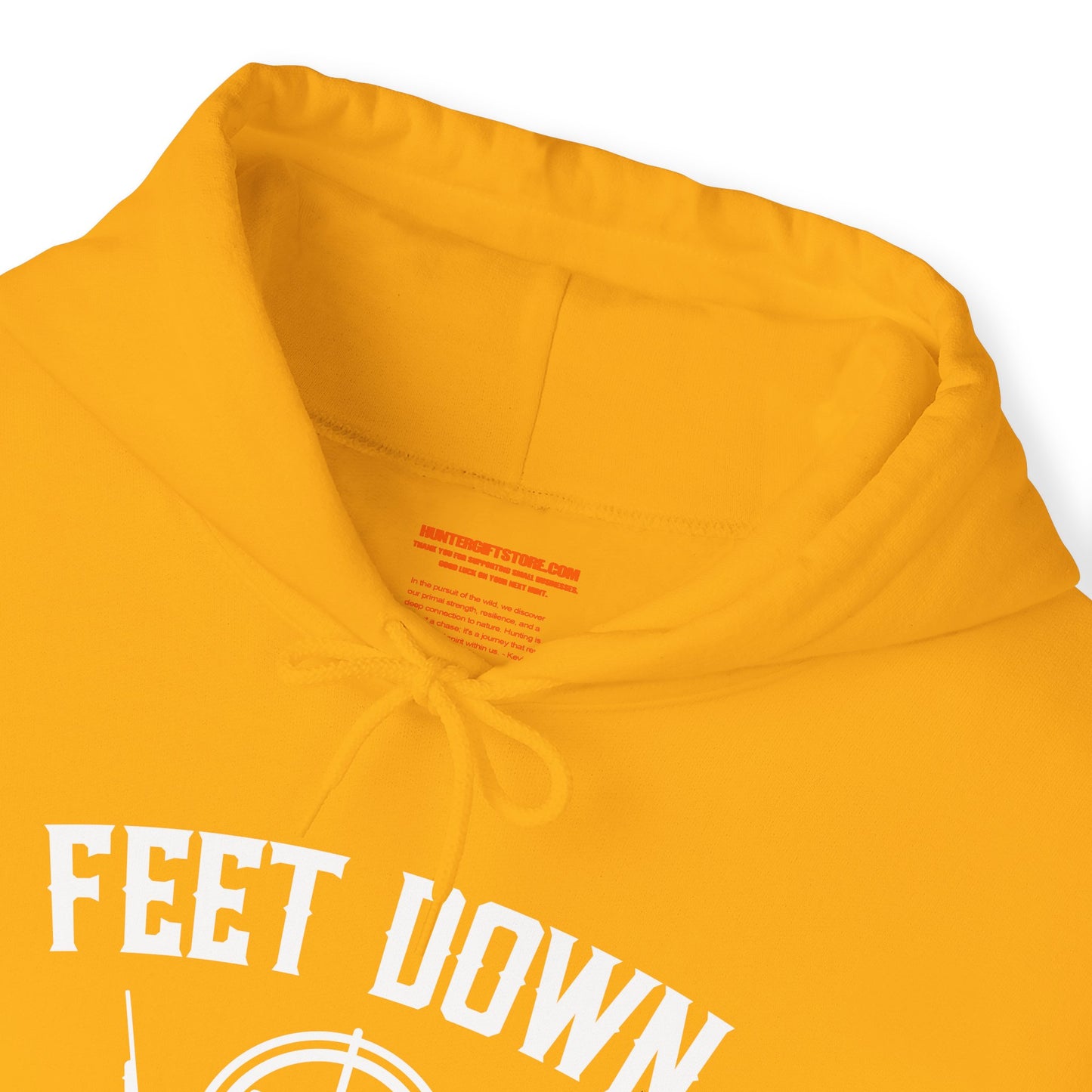 Feet Down Guns Up Hooded Sweatshirt