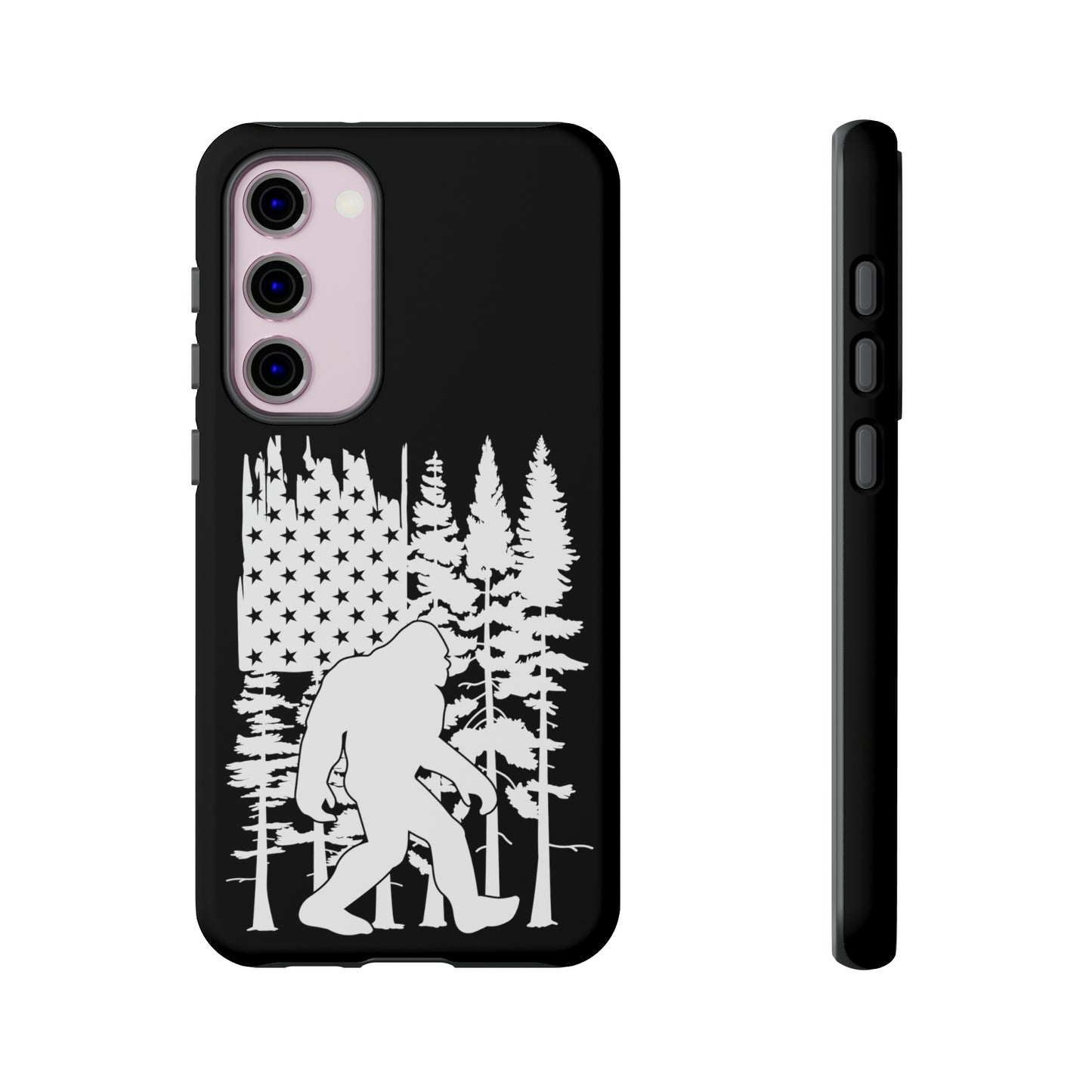 Bigfoot American Flag Phone Case