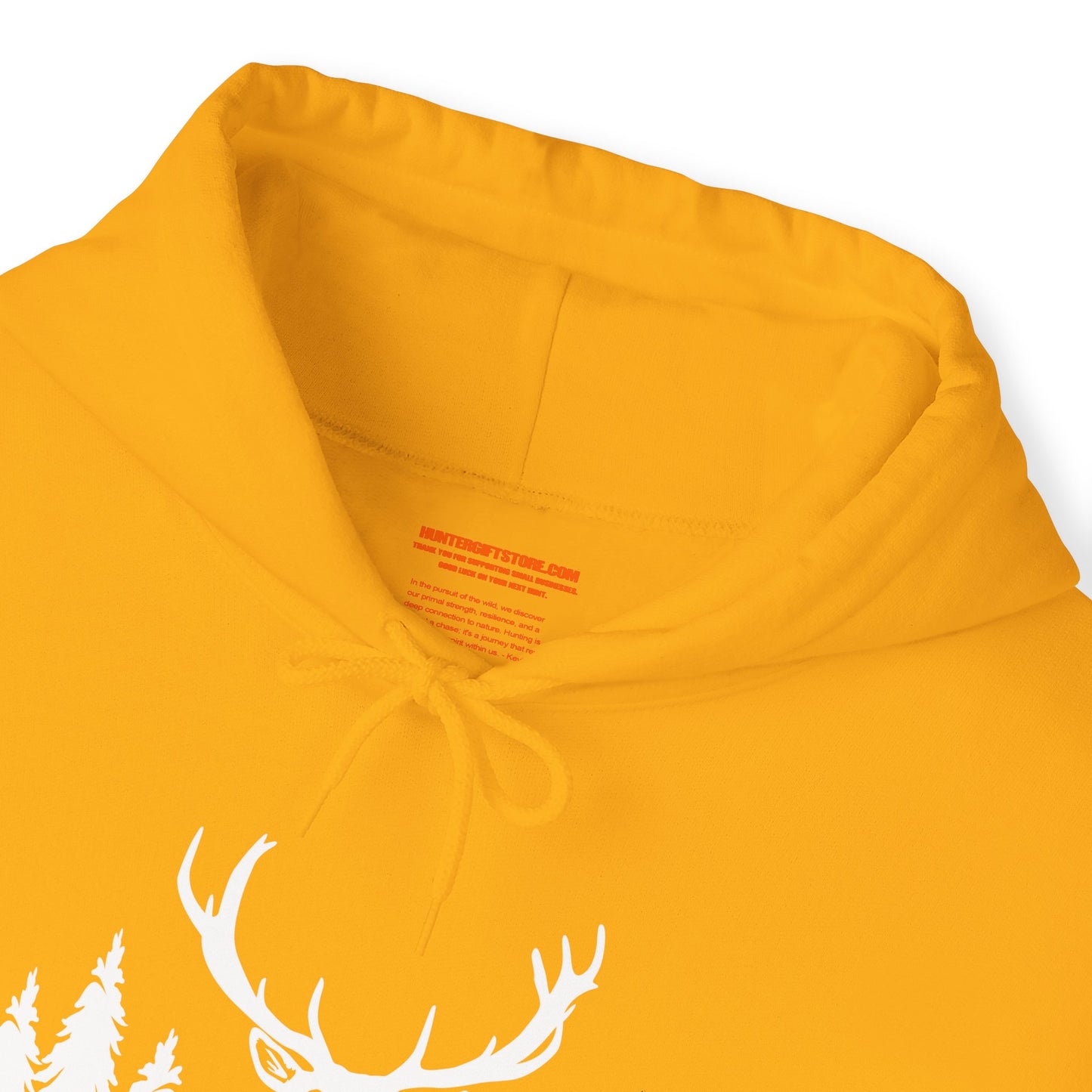 Deer Hunting Scene Hooded Sweatshirt