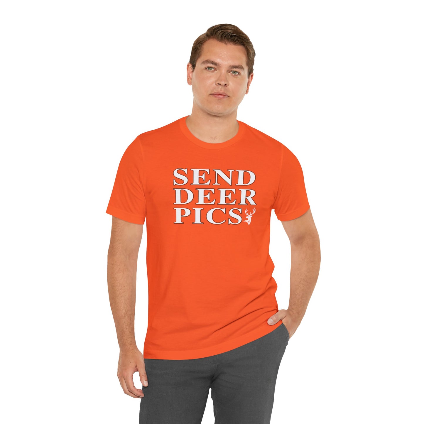 Send Deer Pics White T-Shirt