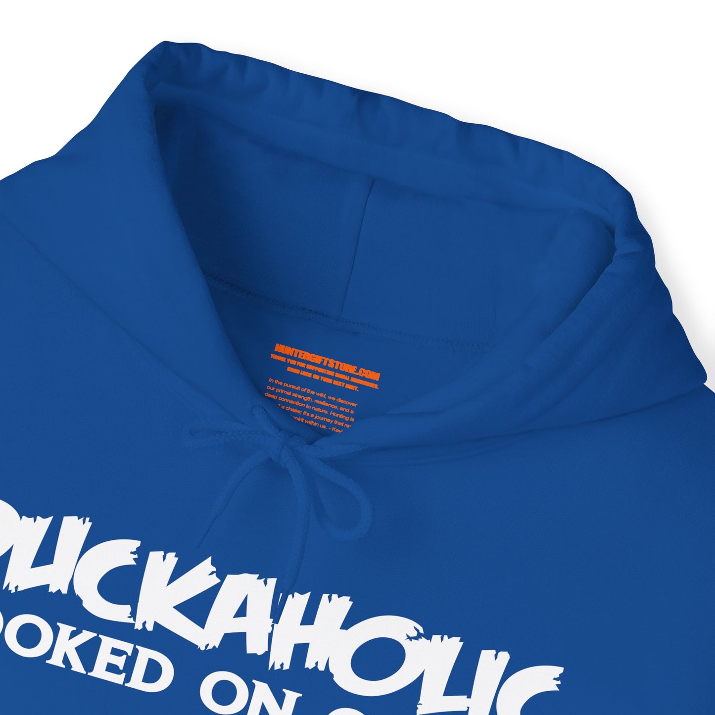 Duckaholic Hooked on Quack Hooded Sweatshirt