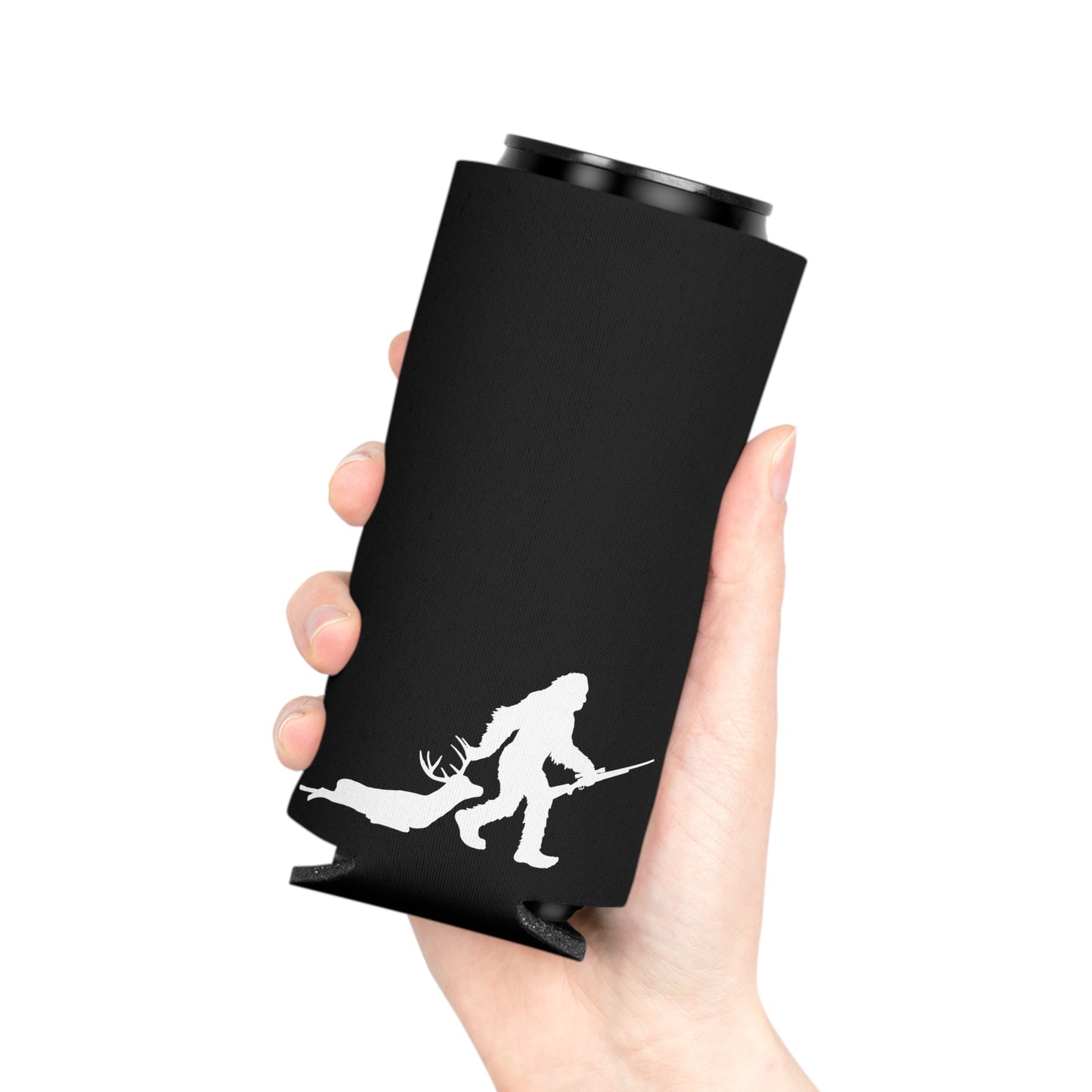 Bigfoot Dragging Dear Can Cooler