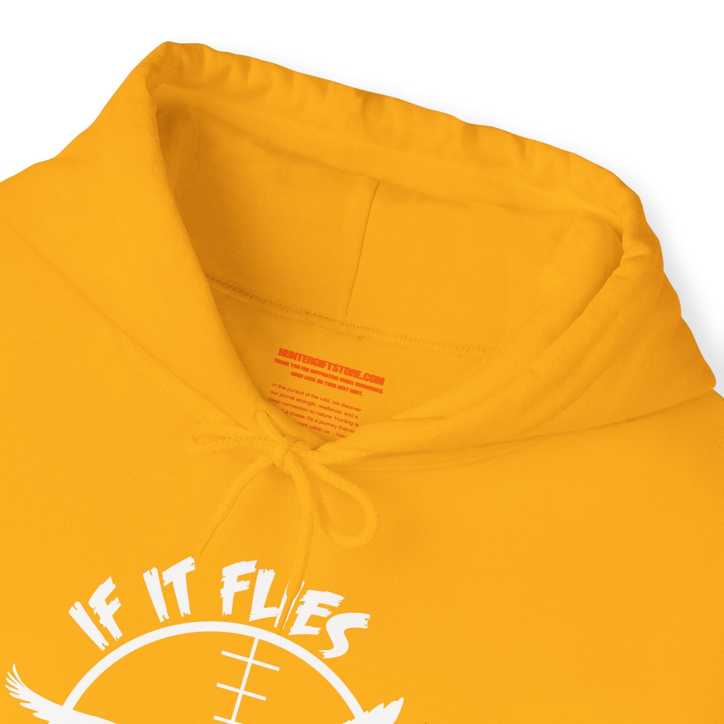 If It Flies It Dies Hooded Sweatshirt