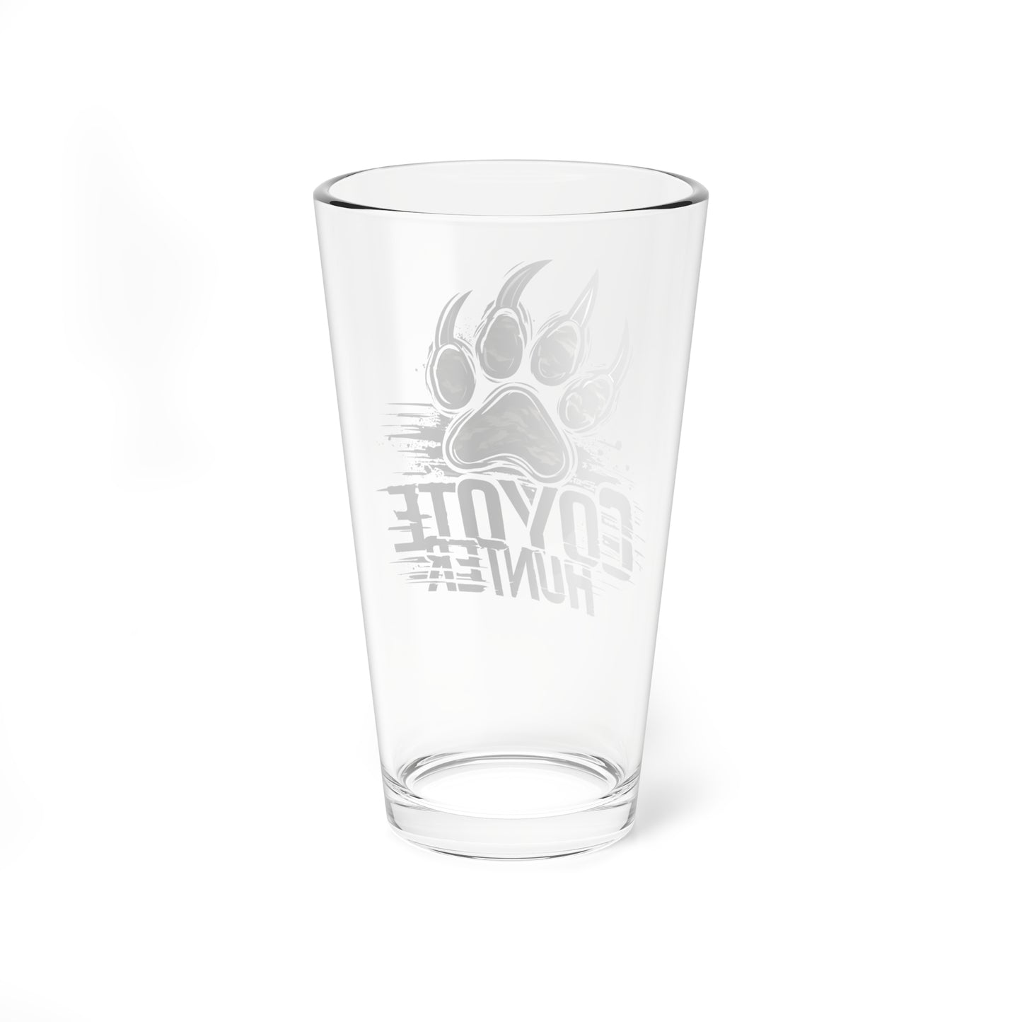 Coyote Hunter Paw Pint Glass