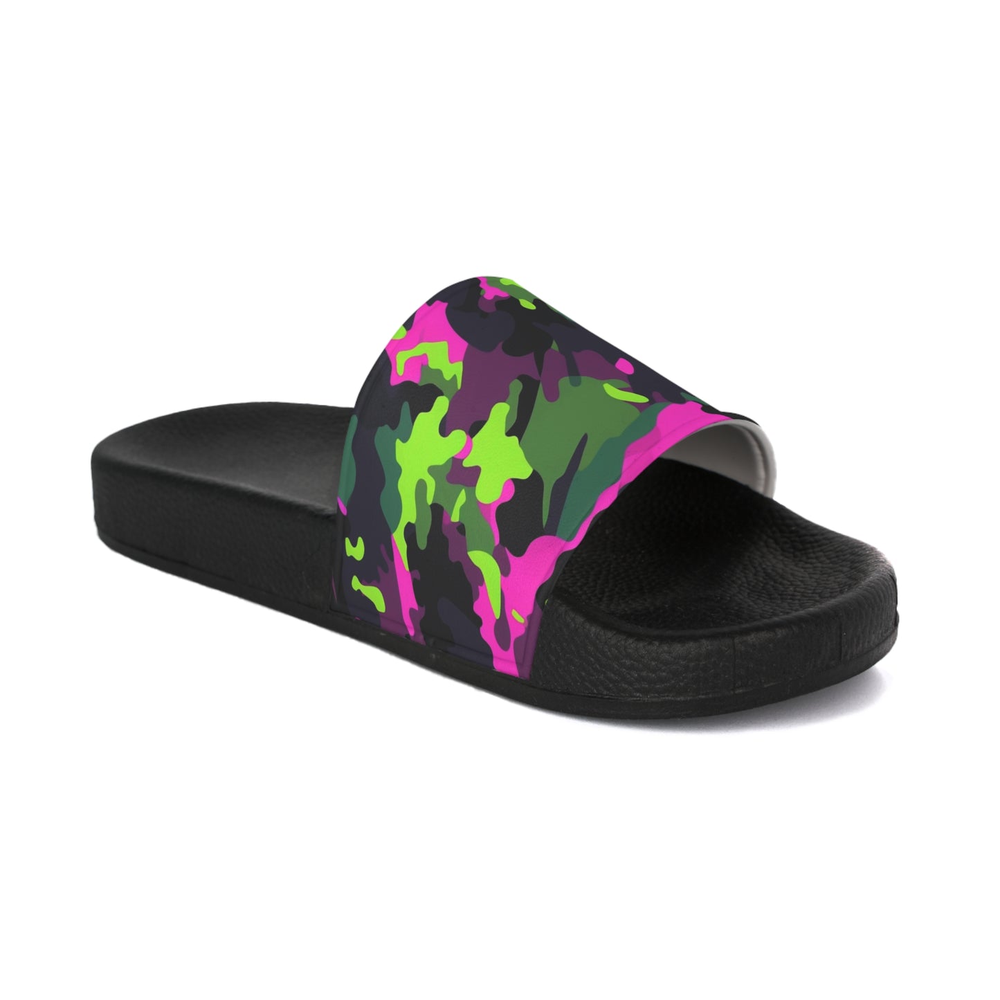 Neon Camo Slides