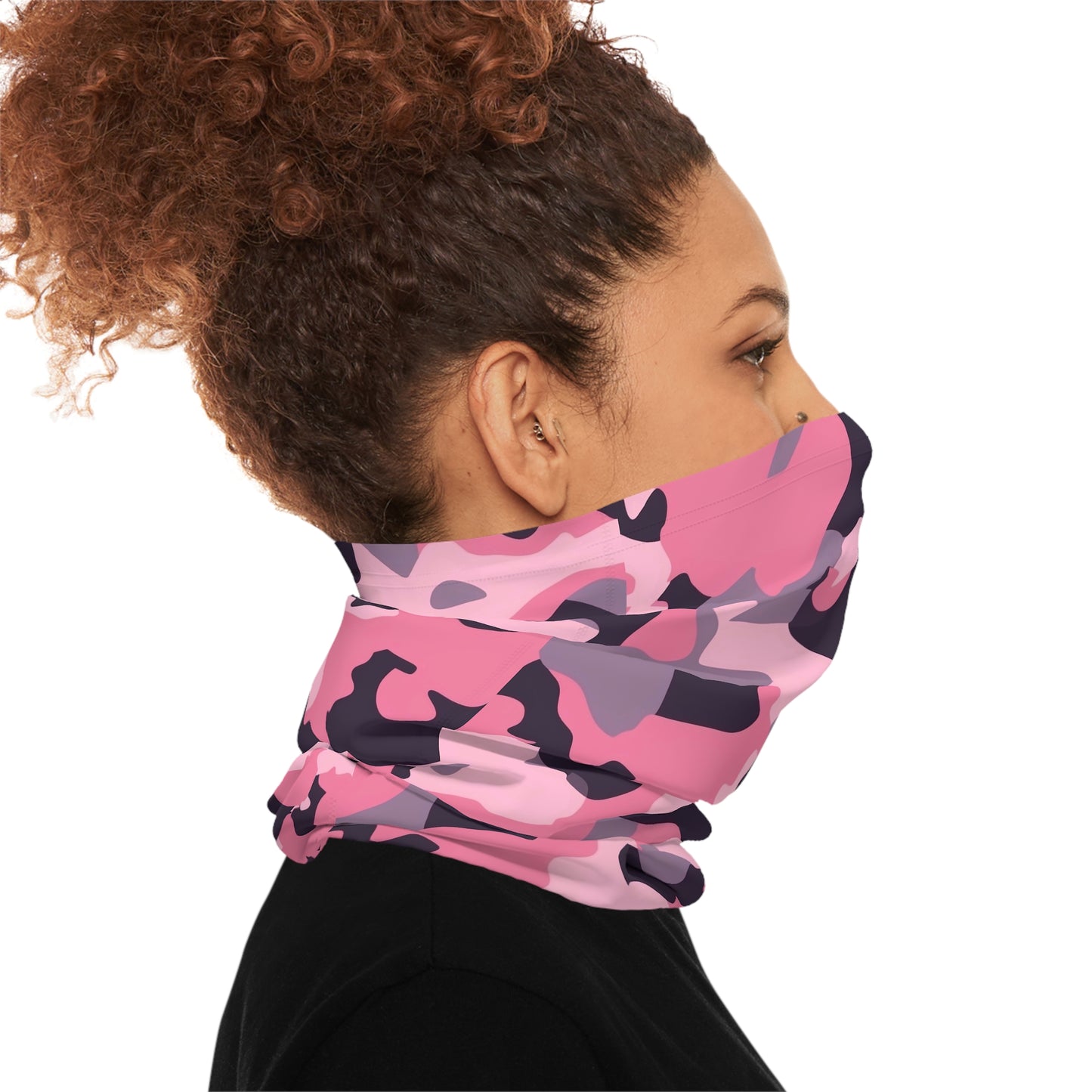 Pink Camo Neck Gaiter