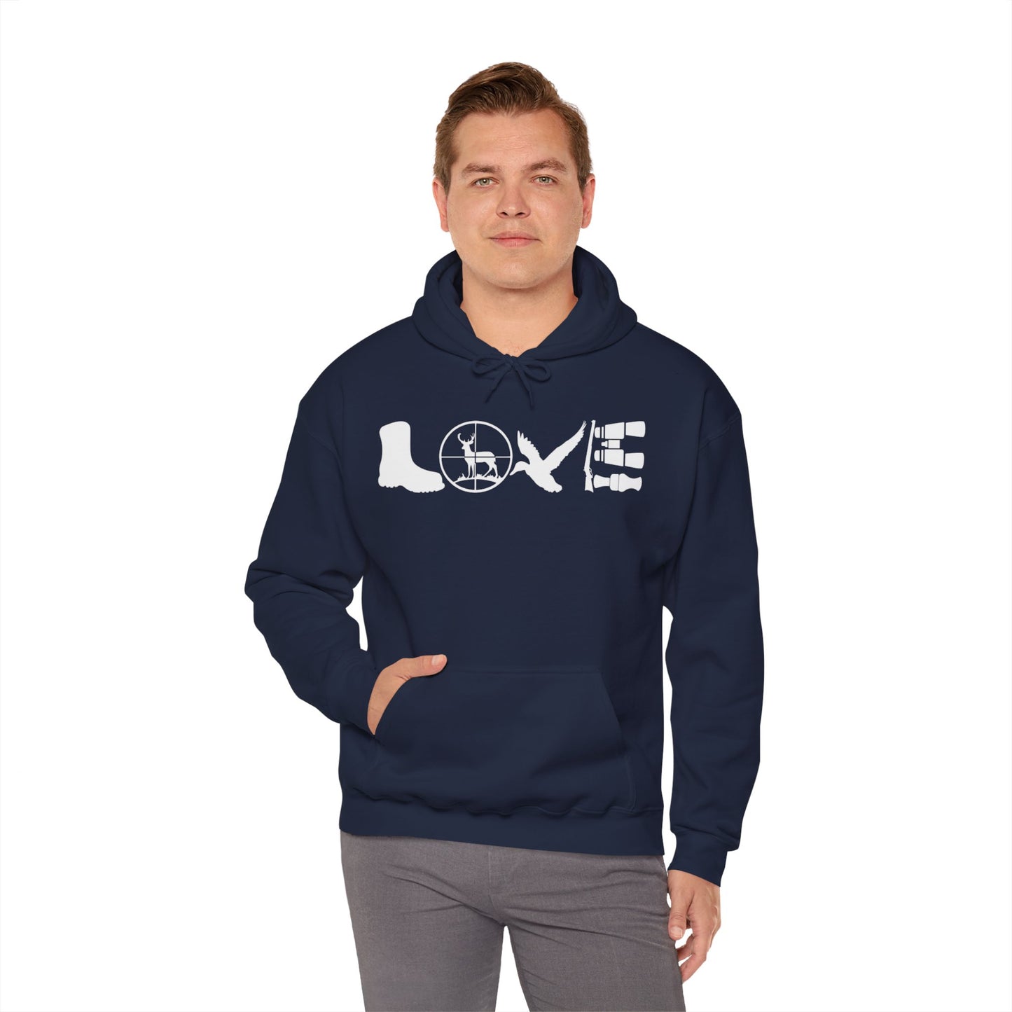 Love Hunting Hooded Sweatshirt