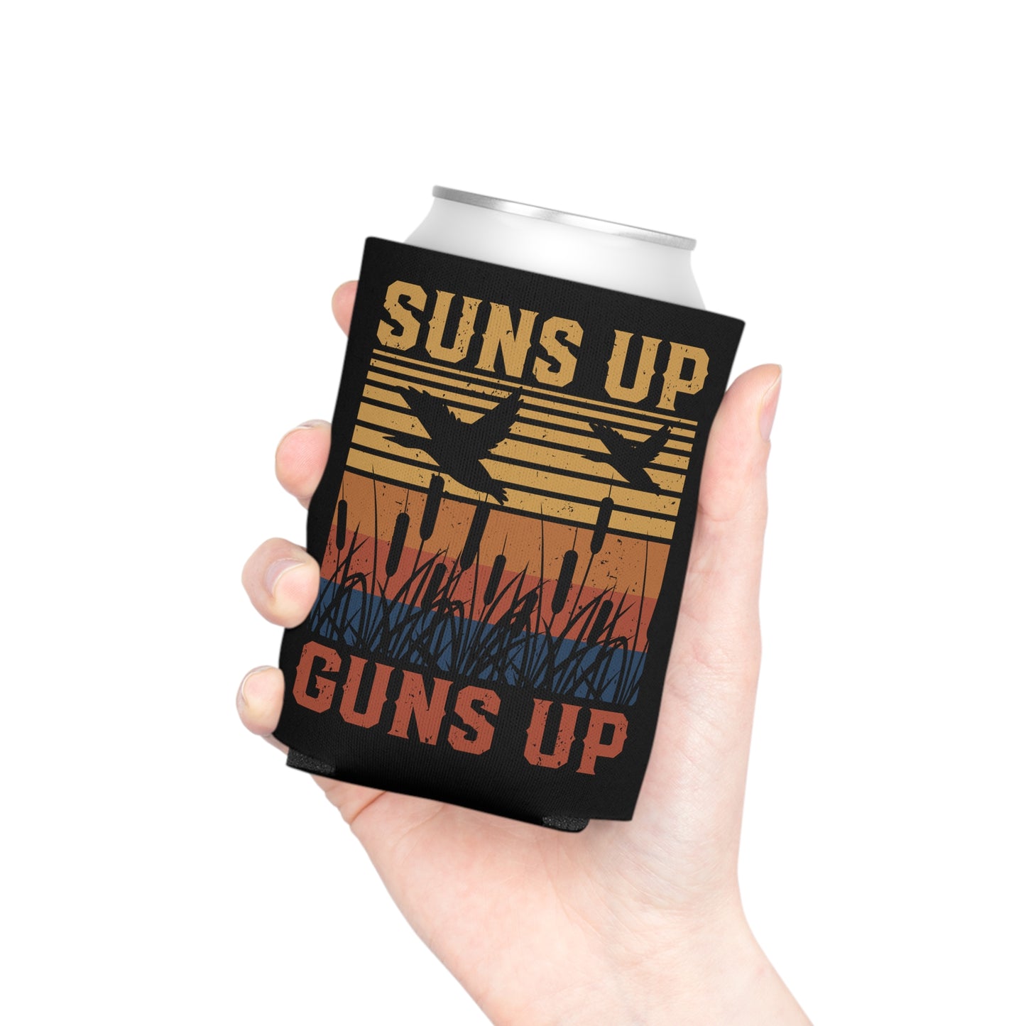 Suns Up Guns Up Can Cooler