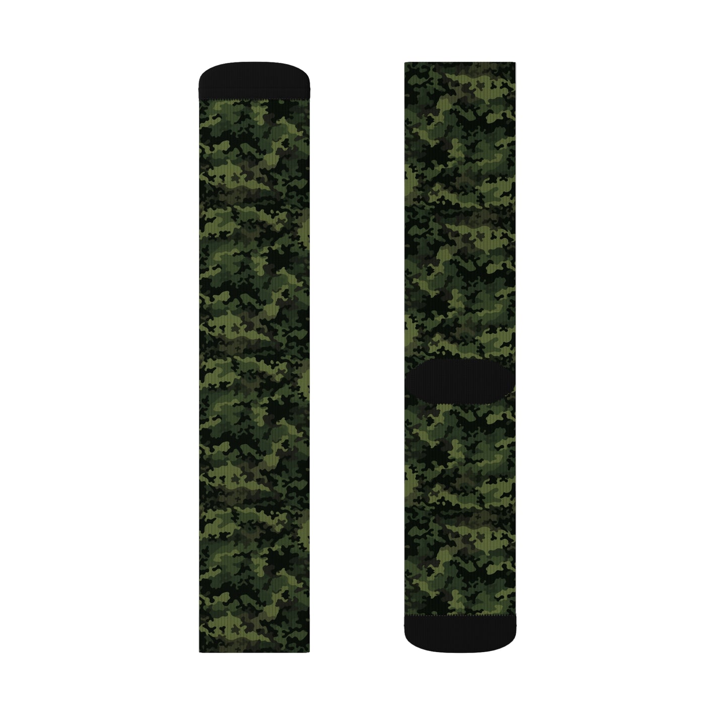 Green Camo Socks