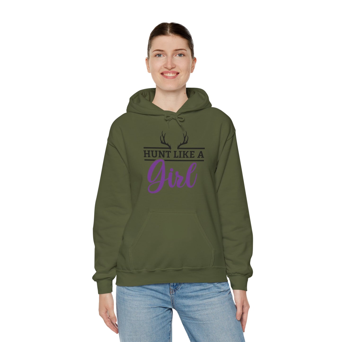 Hunt Like A Girl Hooded Sweatshirt