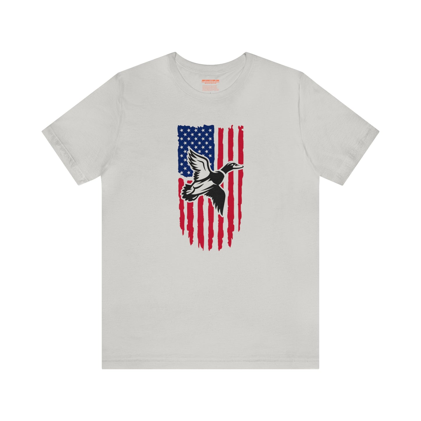 Duck Flying American Flag T-Shirt