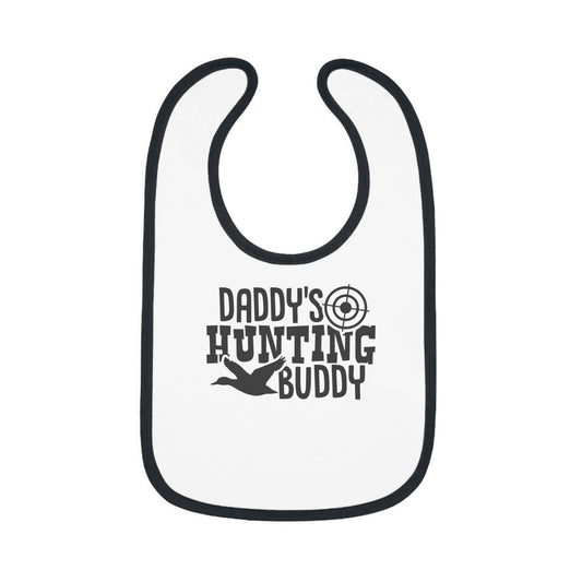 Daddy's Hunting Buddy Baby Jersey Bib