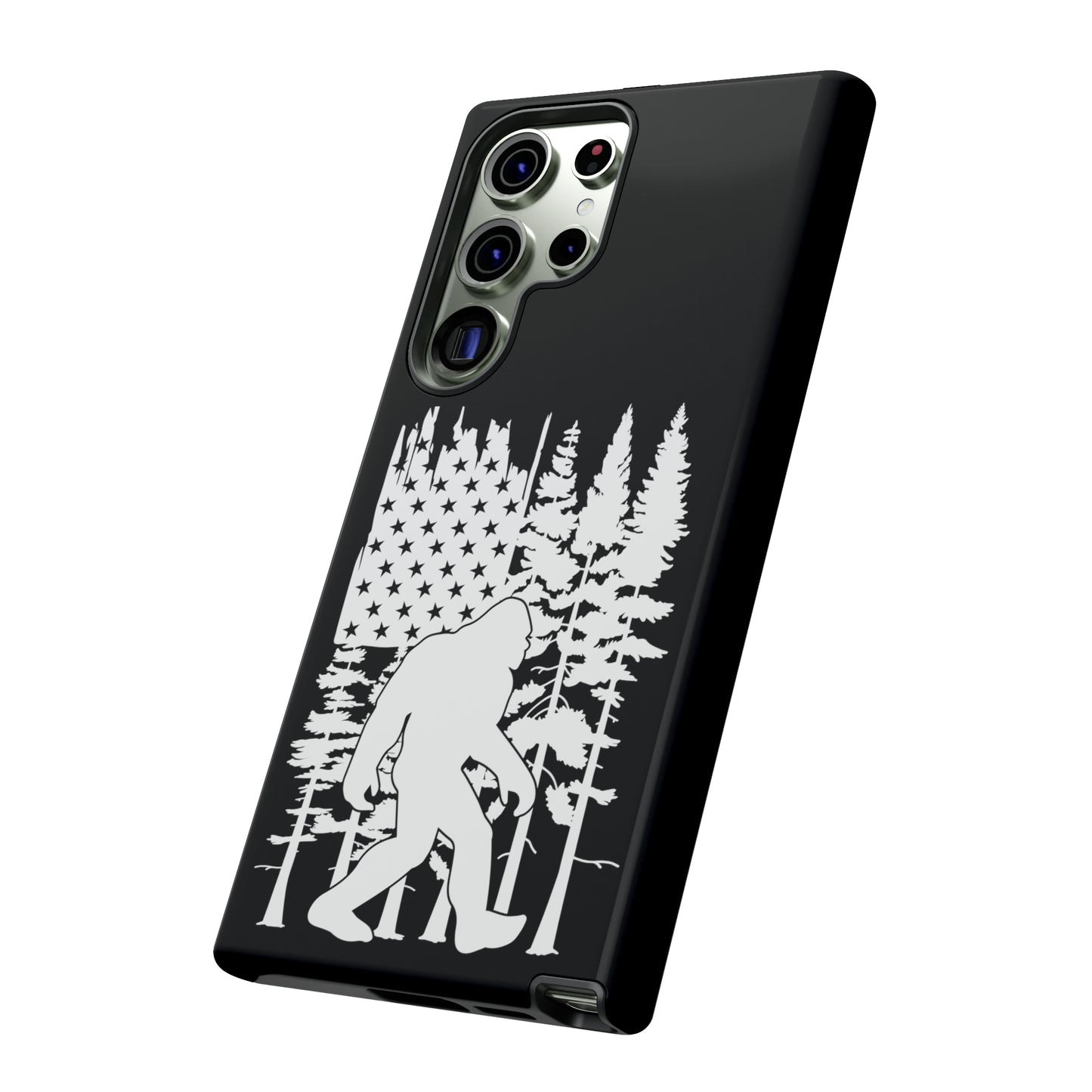 Bigfoot American Flag Phone Case