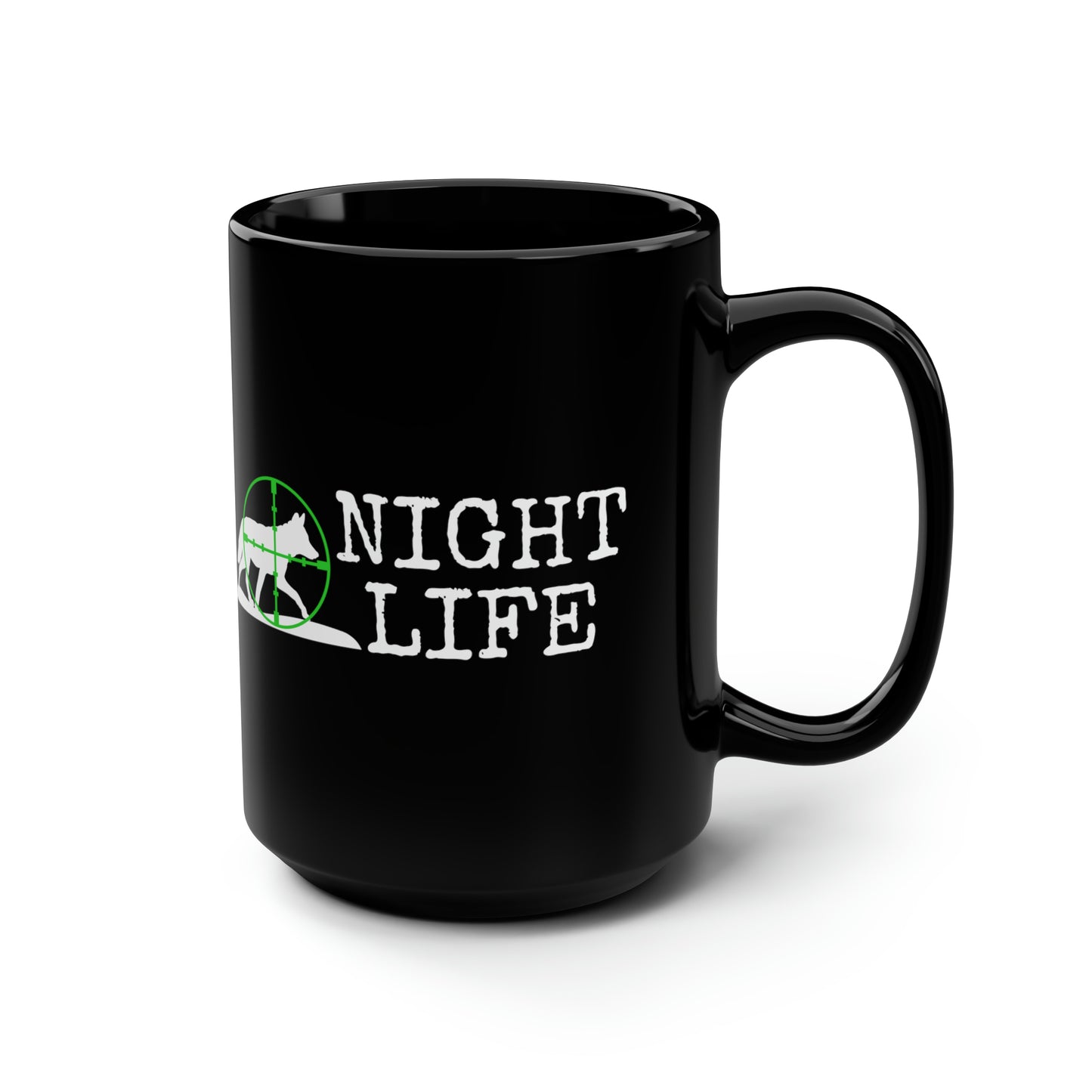 Coyote Night Life Green Scope Mug, 15oz