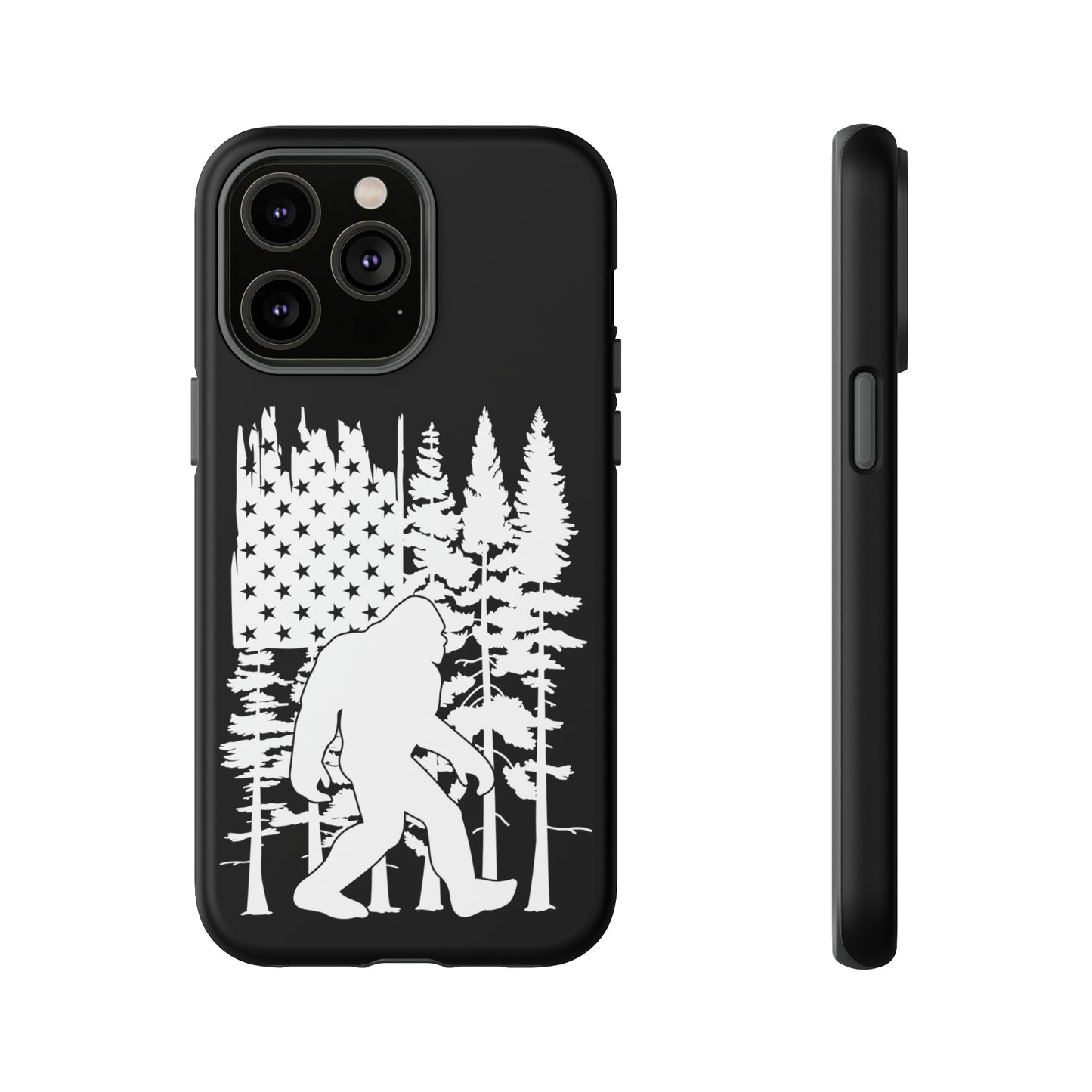 Bigfoot American Flag Phone Case