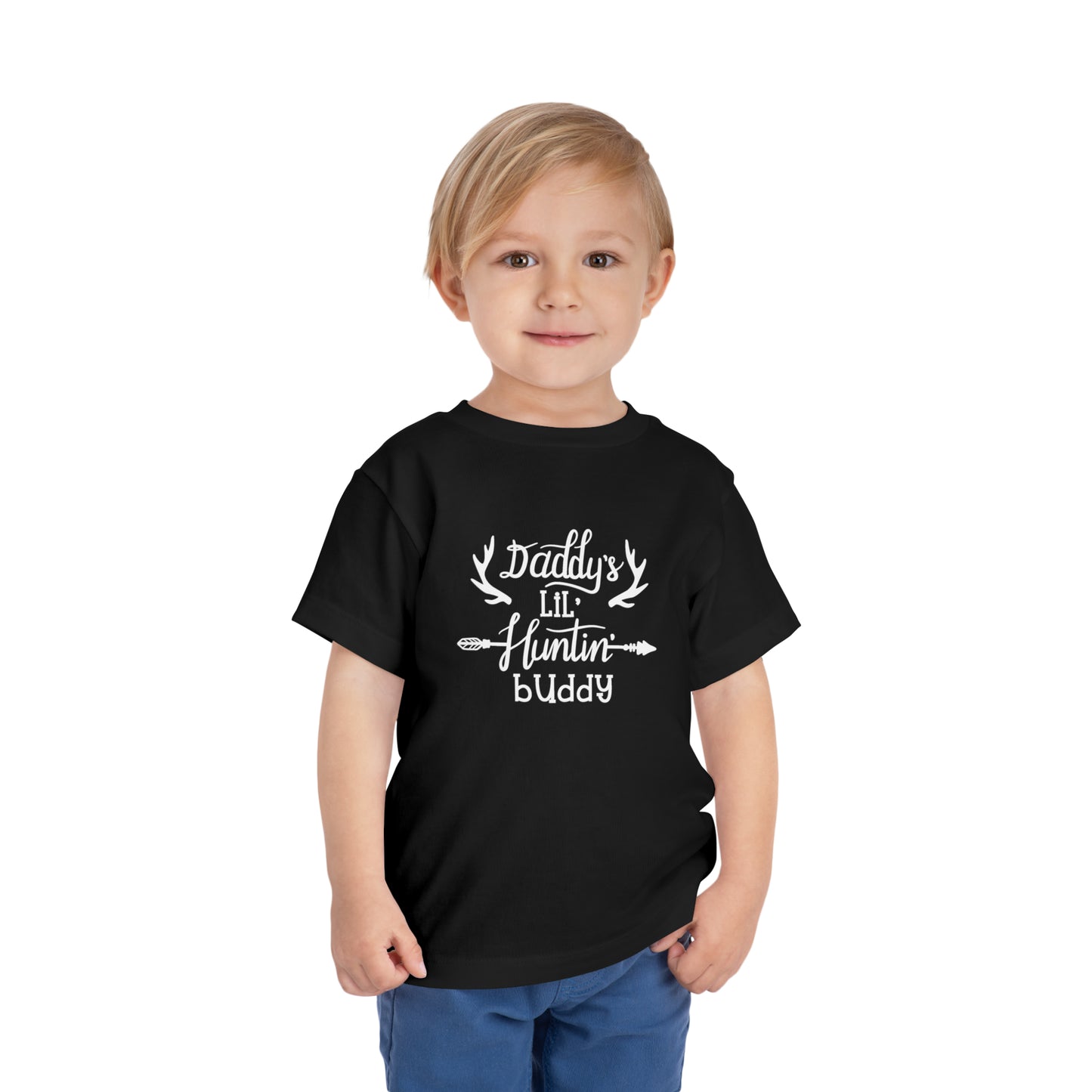 Daddy's Lil Huntin Buddy Toddler T-Shirt