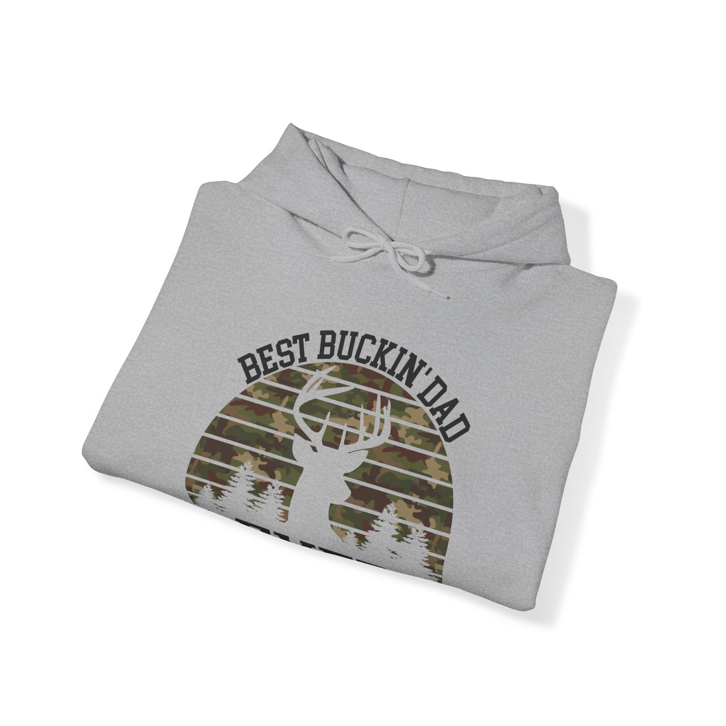 Best Bucking Dad Ever Hooded Sweatshirt