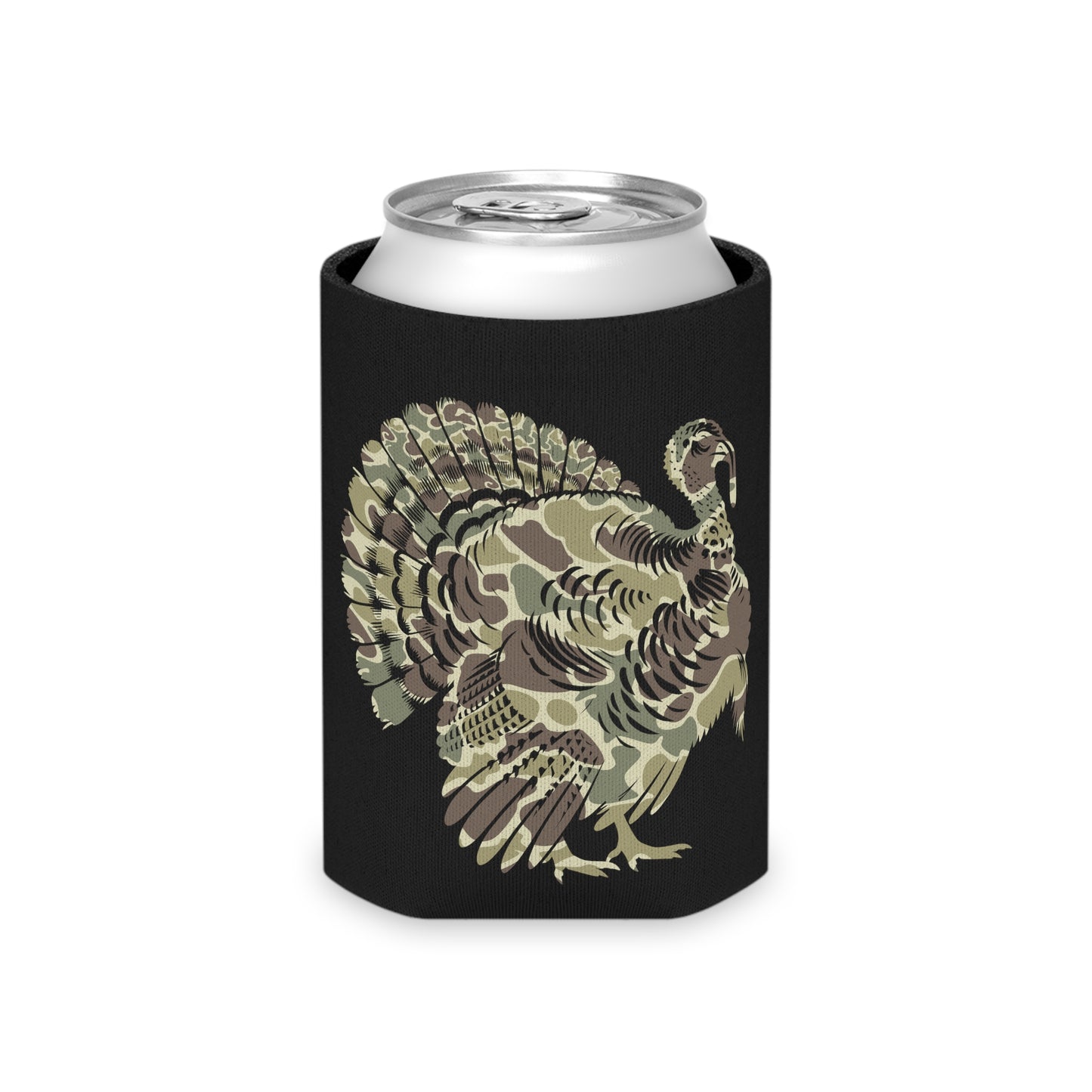 Camo Turkey Can Cooler