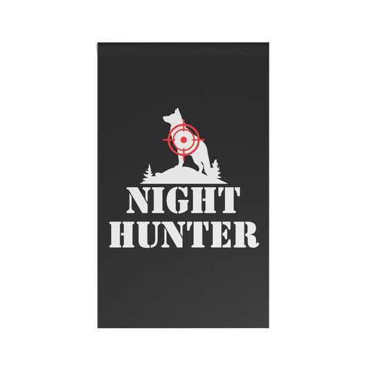 Coyote Night Hunter Red Dot Flag