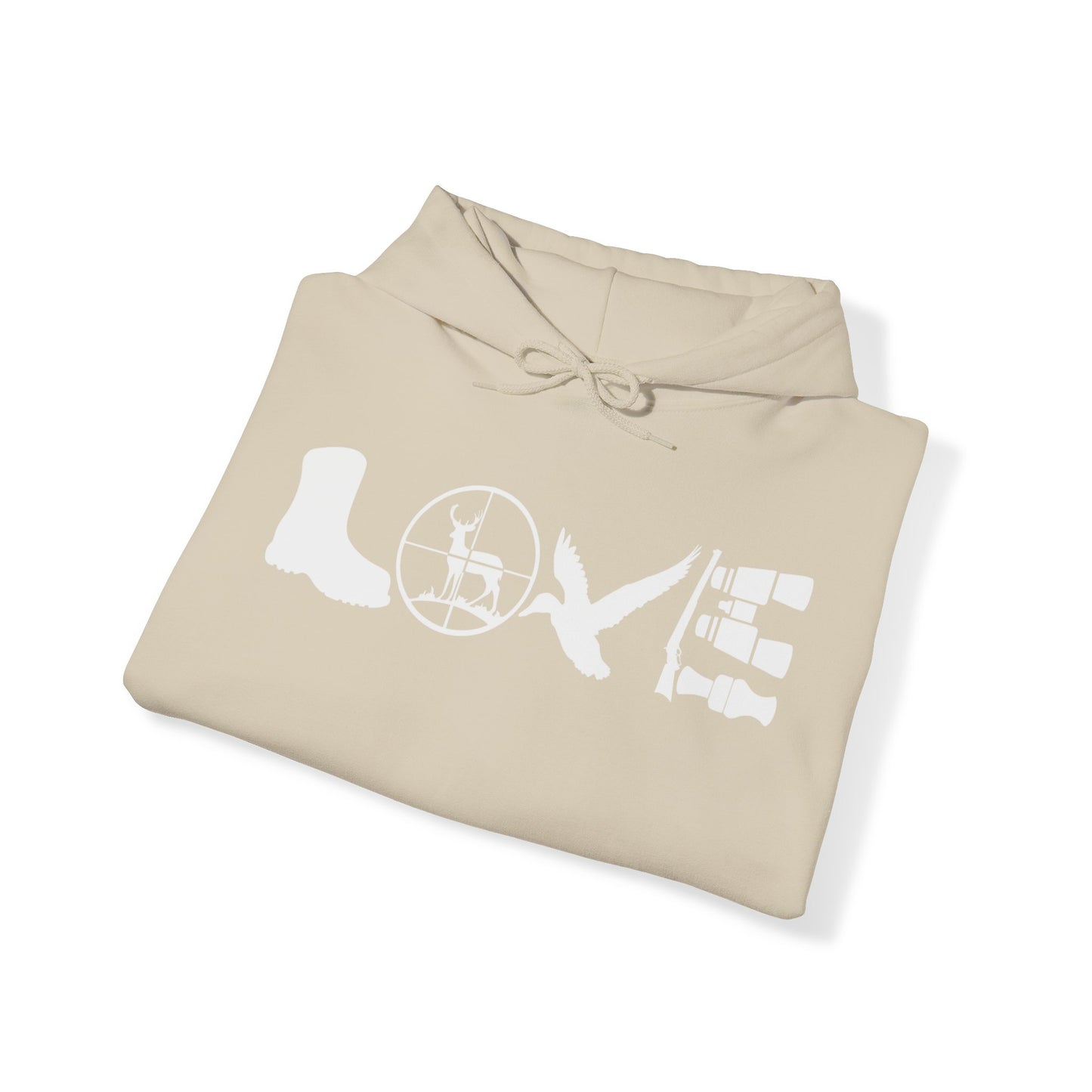 Love Hunting Hooded Sweatshirt