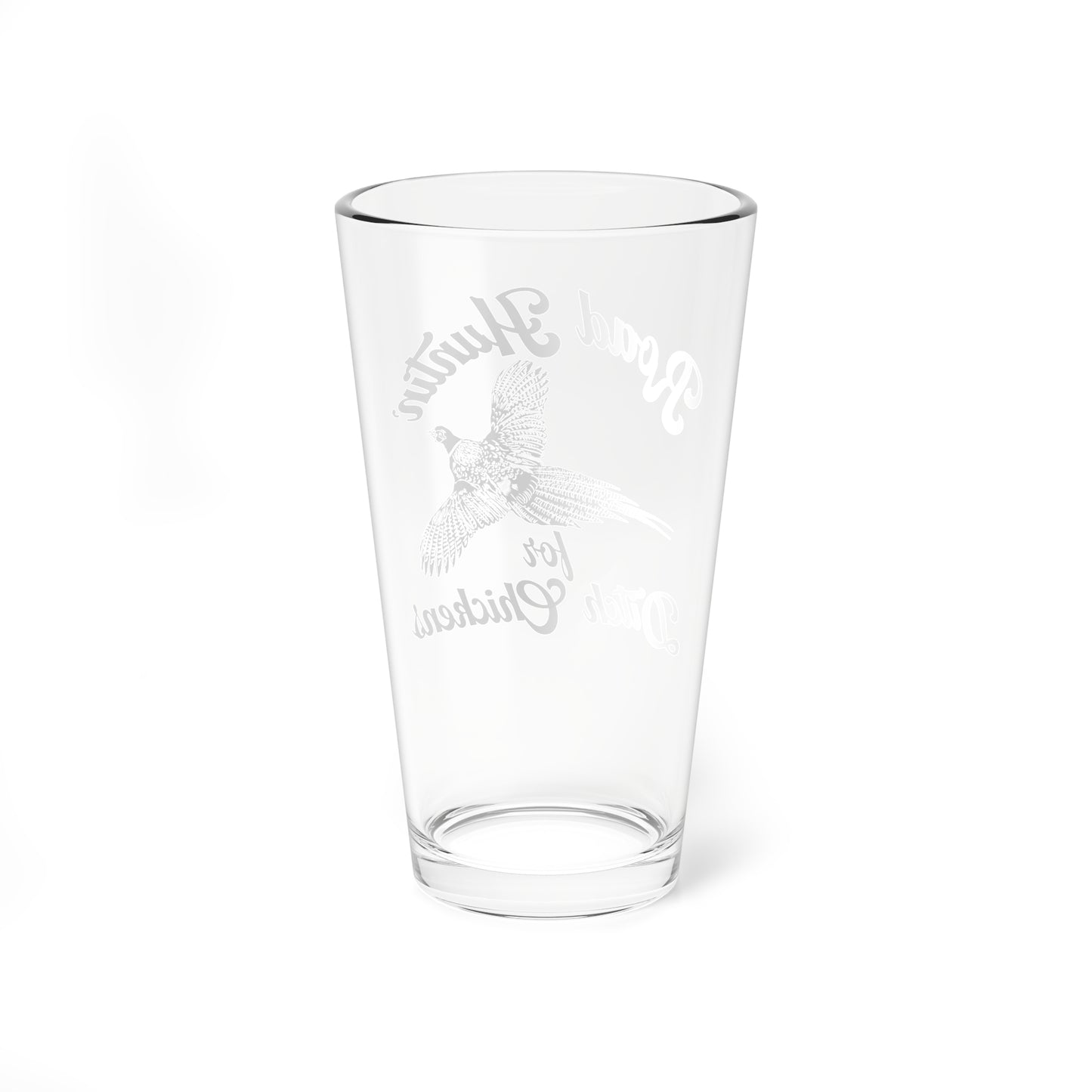 Road Huntin' For Ditch Chickens Pint Glass