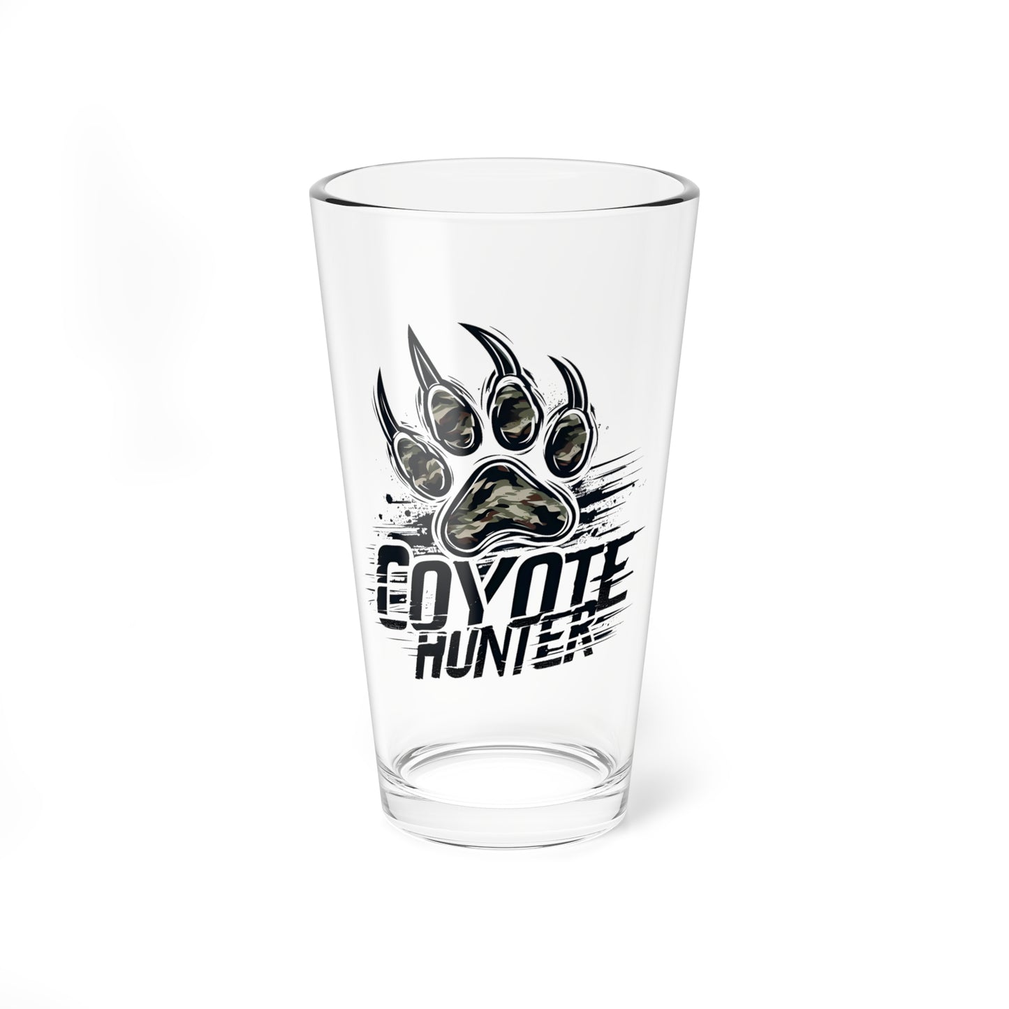 Coyote Hunter Paw Pint Glass