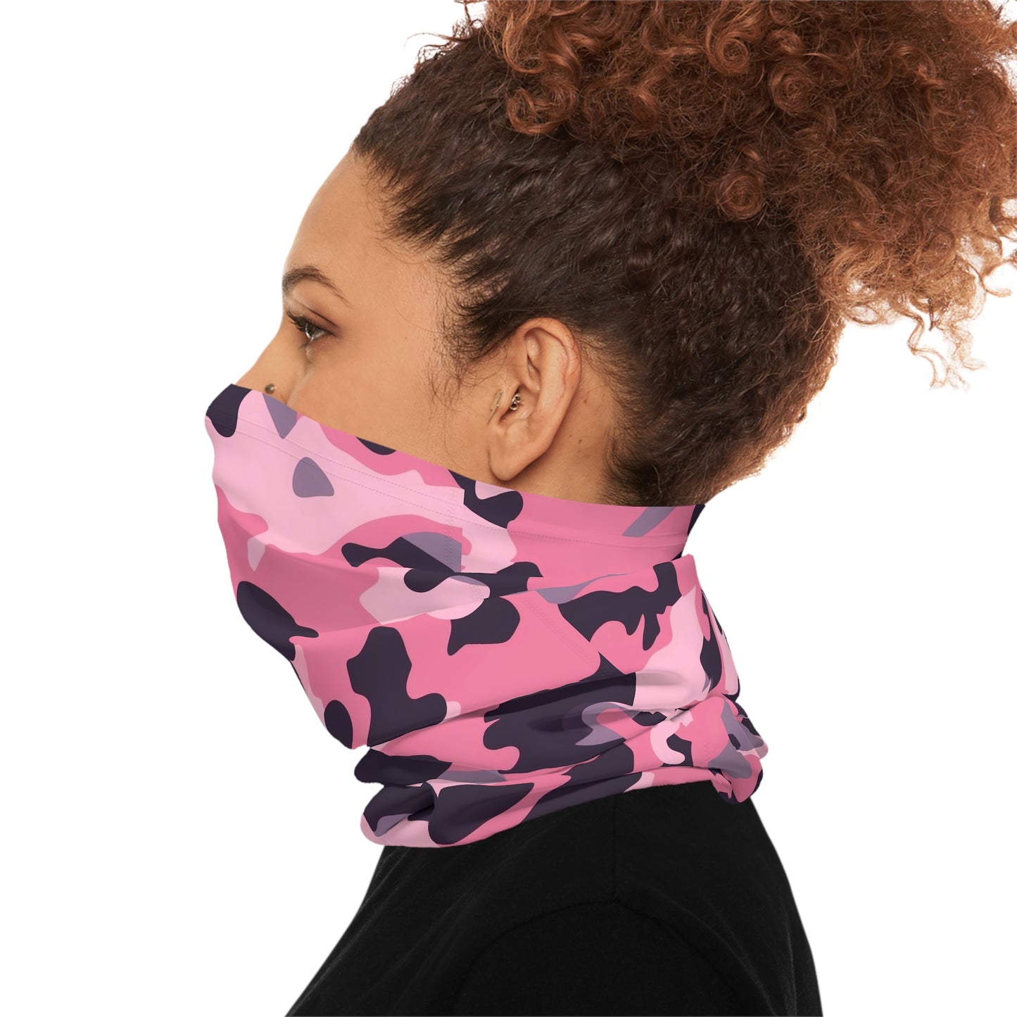 Pink Camo Neck Gaiter