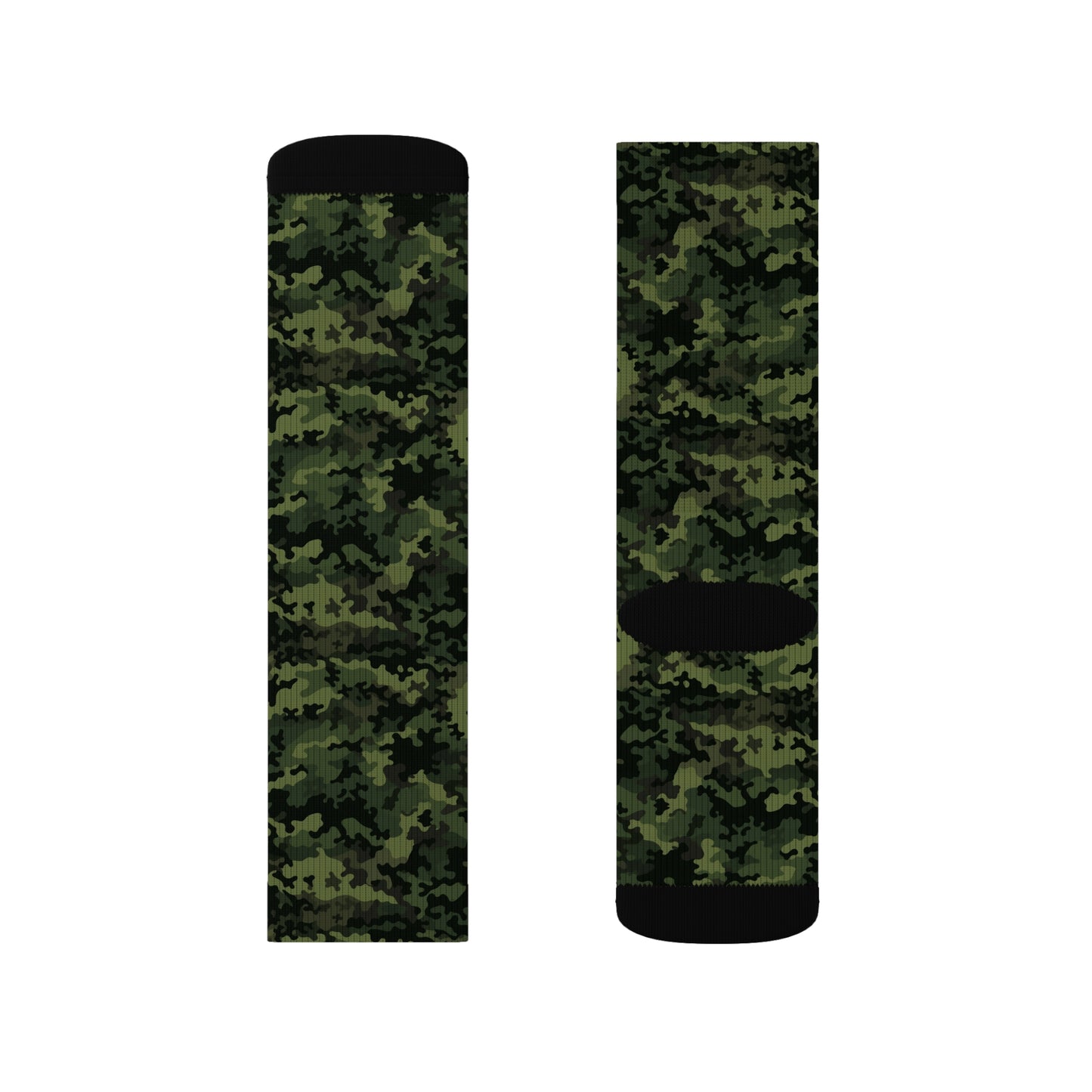 Green Camo Socks