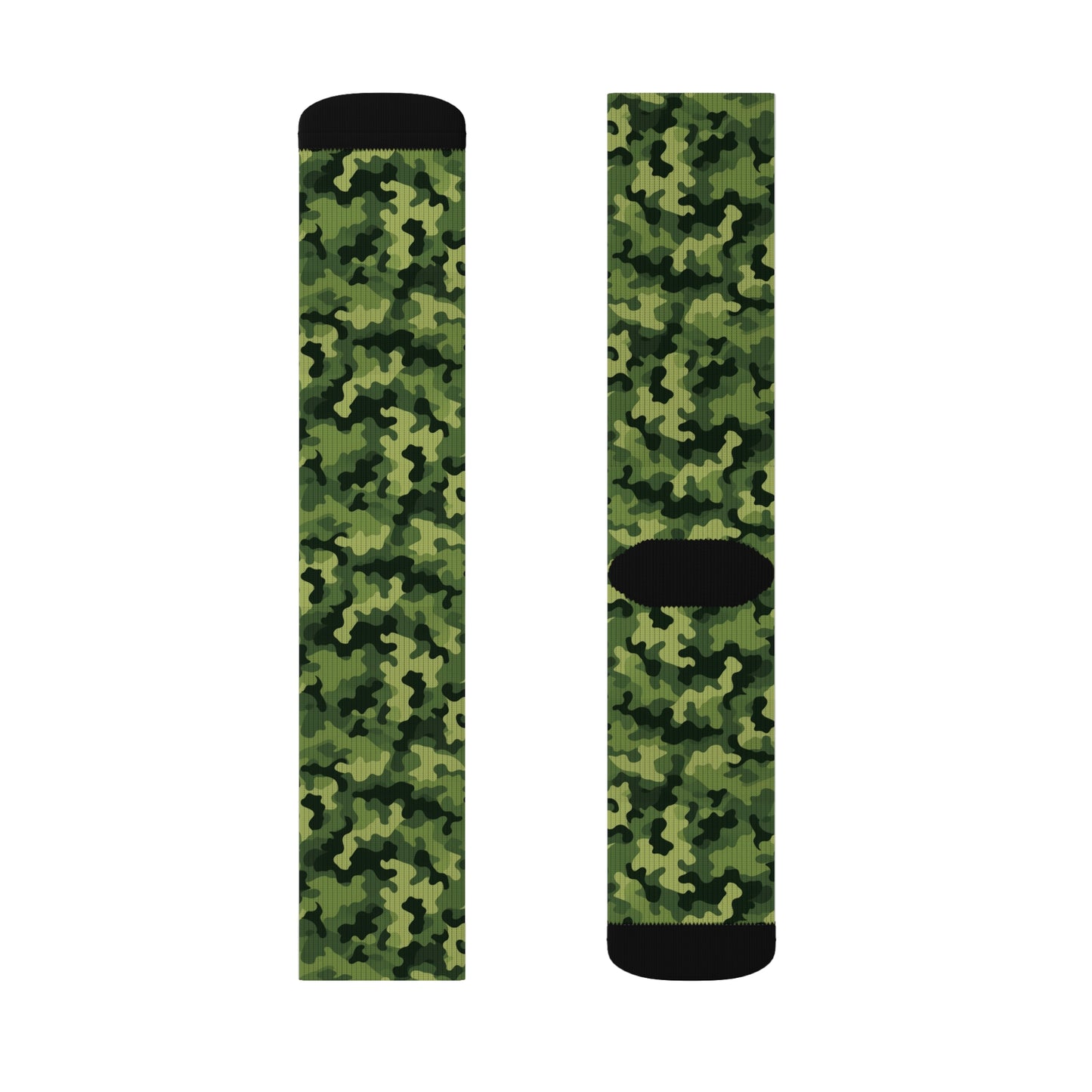 Light Green Camo Socks