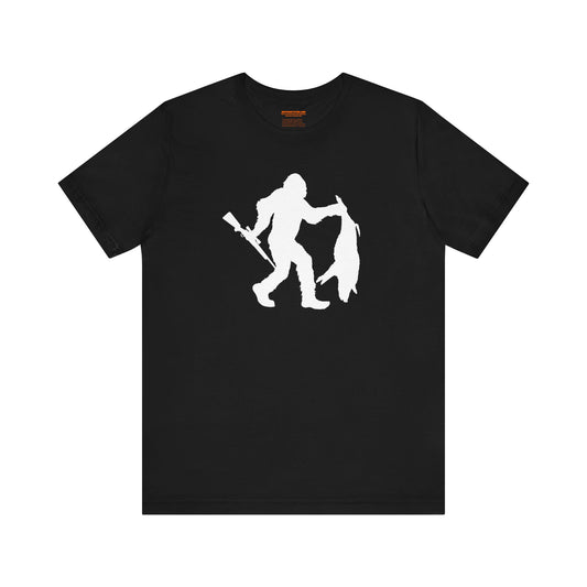 Bigfoot Carrying Hog T-Shirt