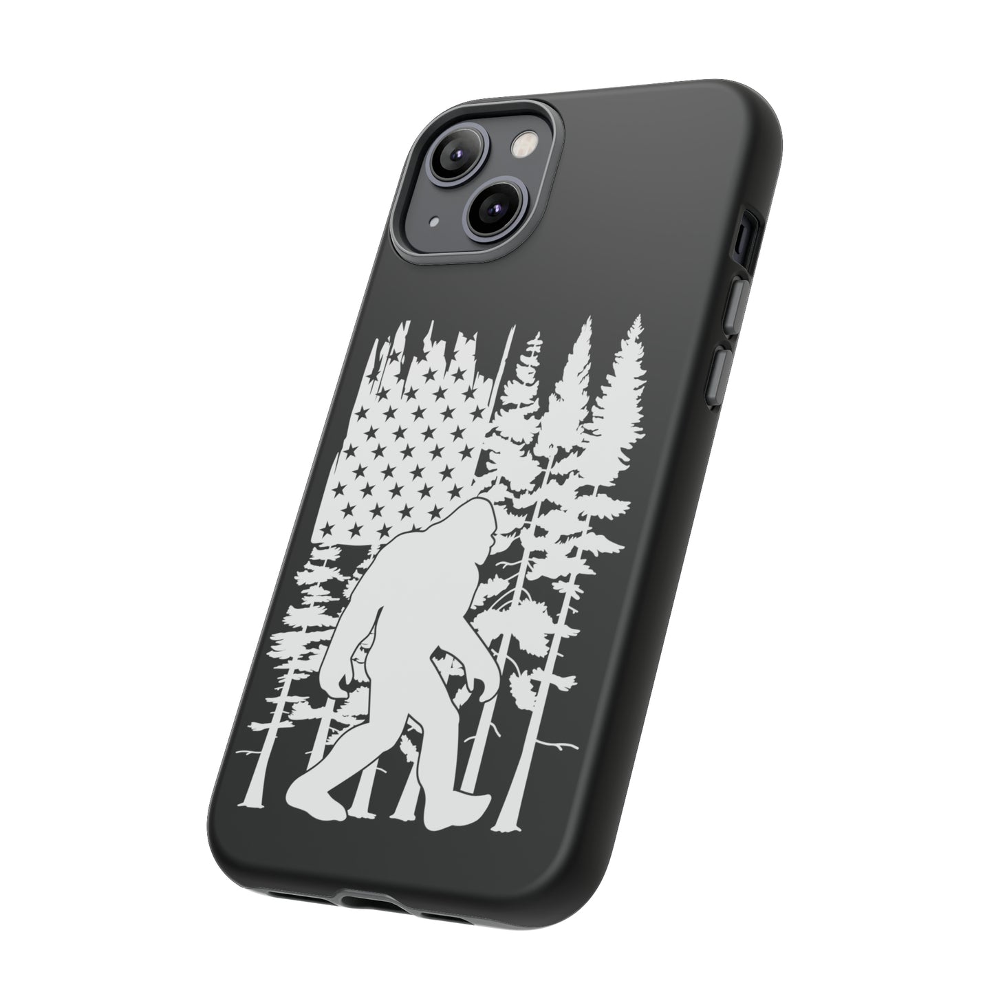 Bigfoot American Flag Phone Case